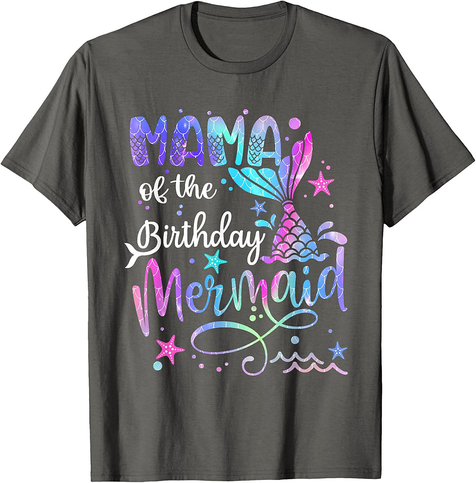 Mama of the Birthday Mermaid T-shirt Party Tee Gift