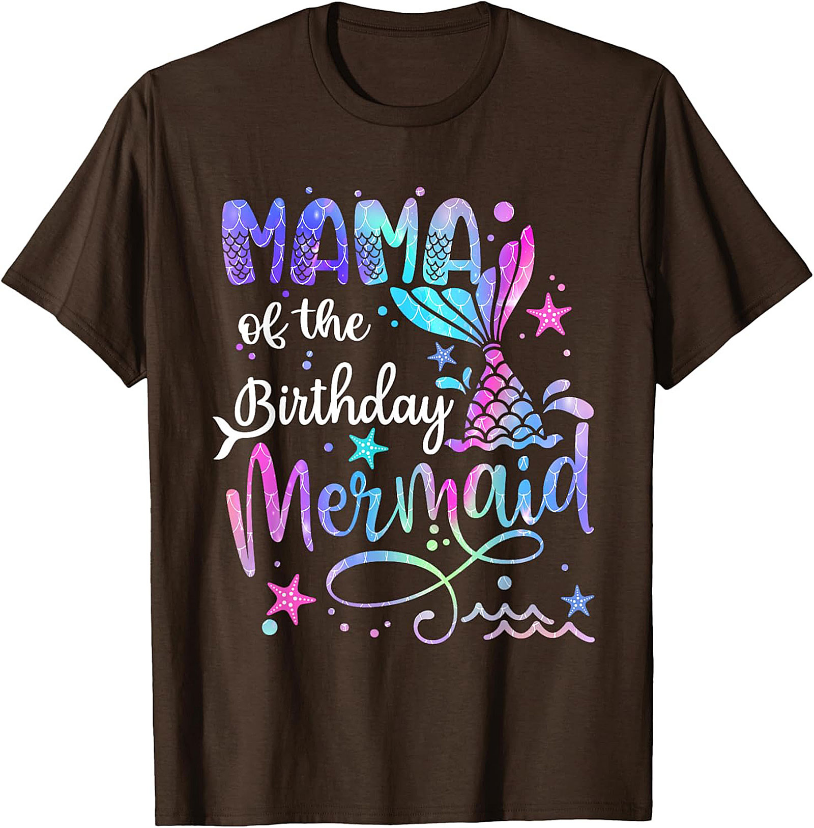 Mama of the Birthday Mermaid T-shirt Party Tee Gift