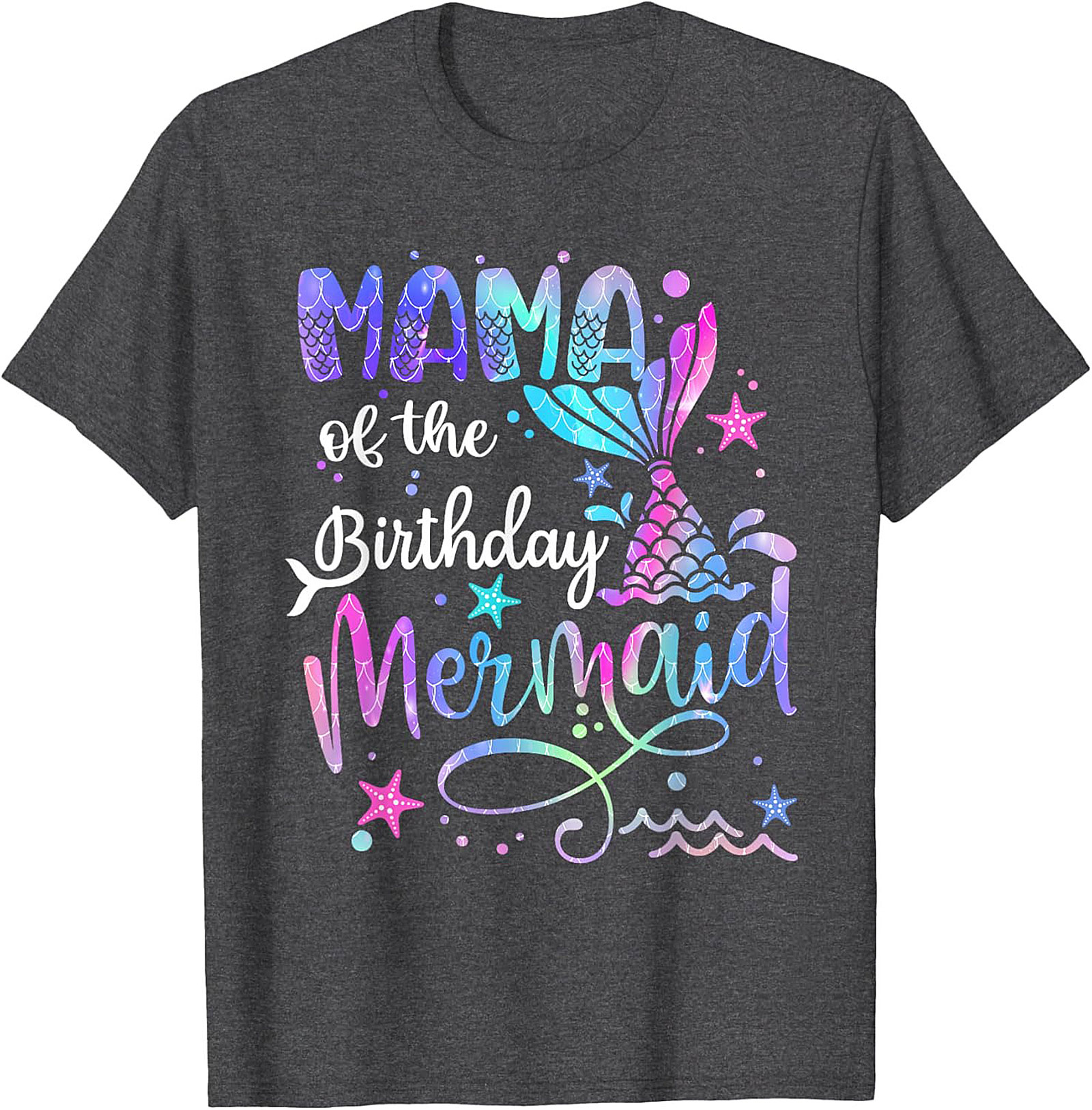 Mama of the Birthday Mermaid T-shirt Party Tee Gift