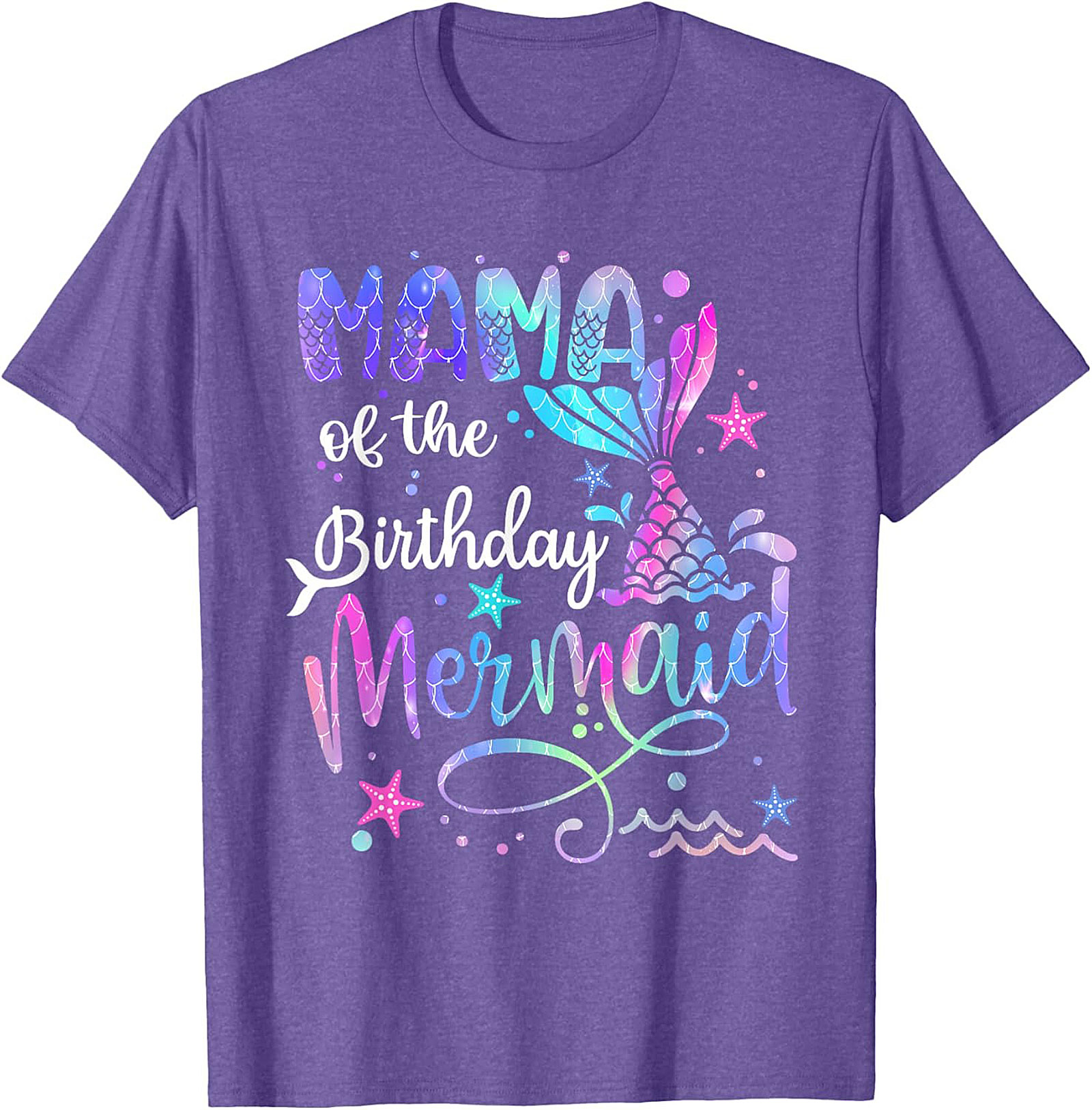 Mama of the Birthday Mermaid T-shirt Party Tee Gift