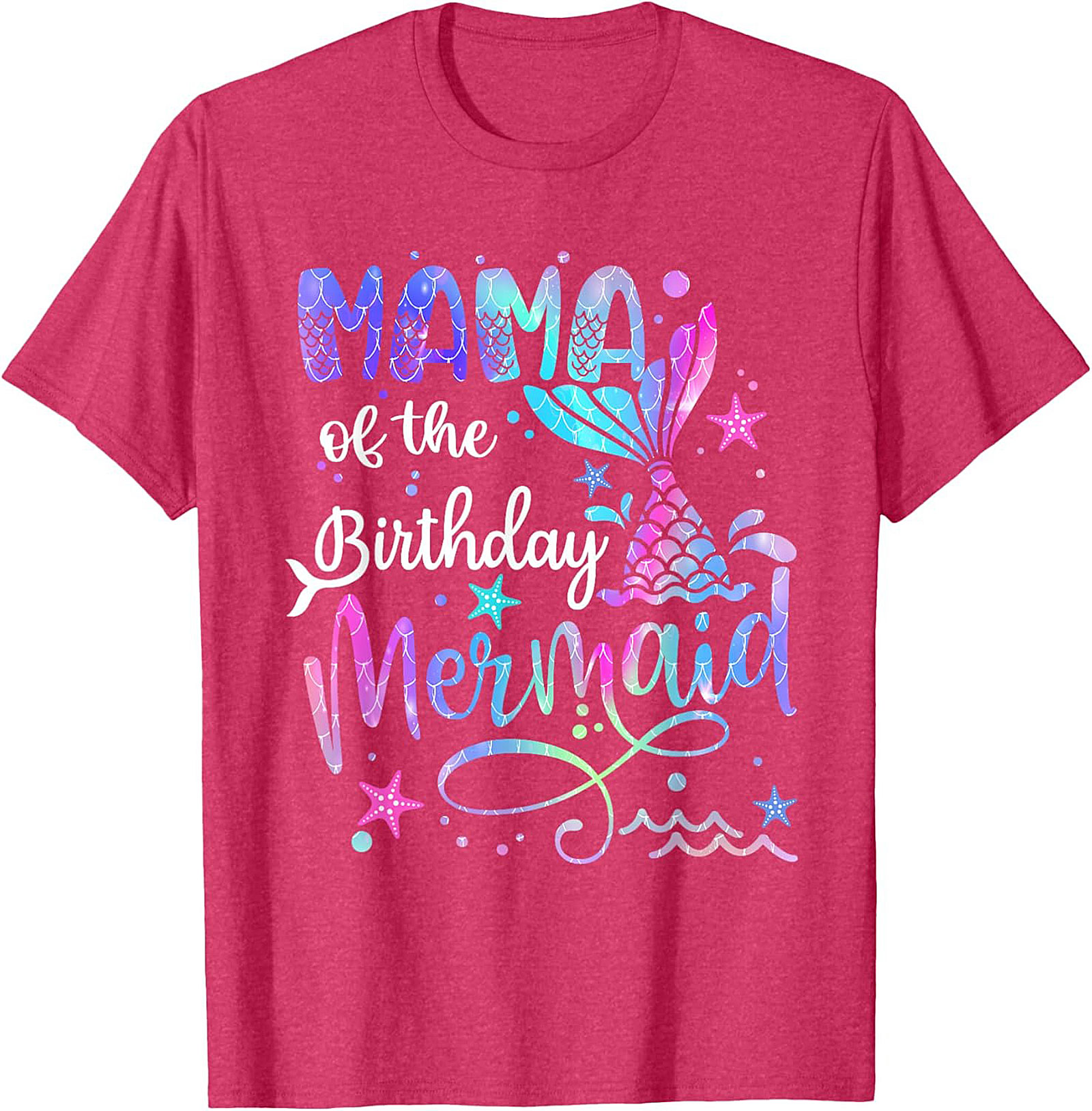 Mama of the Birthday Mermaid T-shirt Party Tee Gift