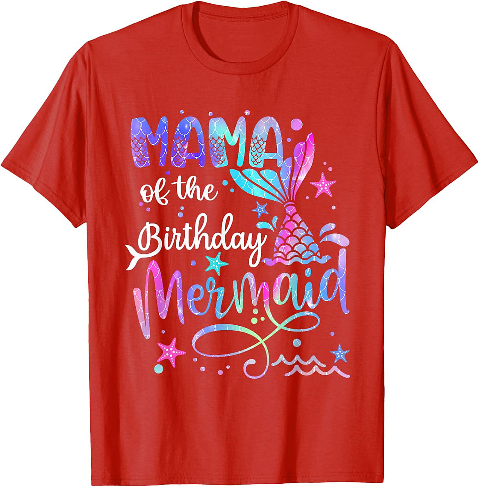 Mama of the Birthday Mermaid T-shirt Party Tee Gift