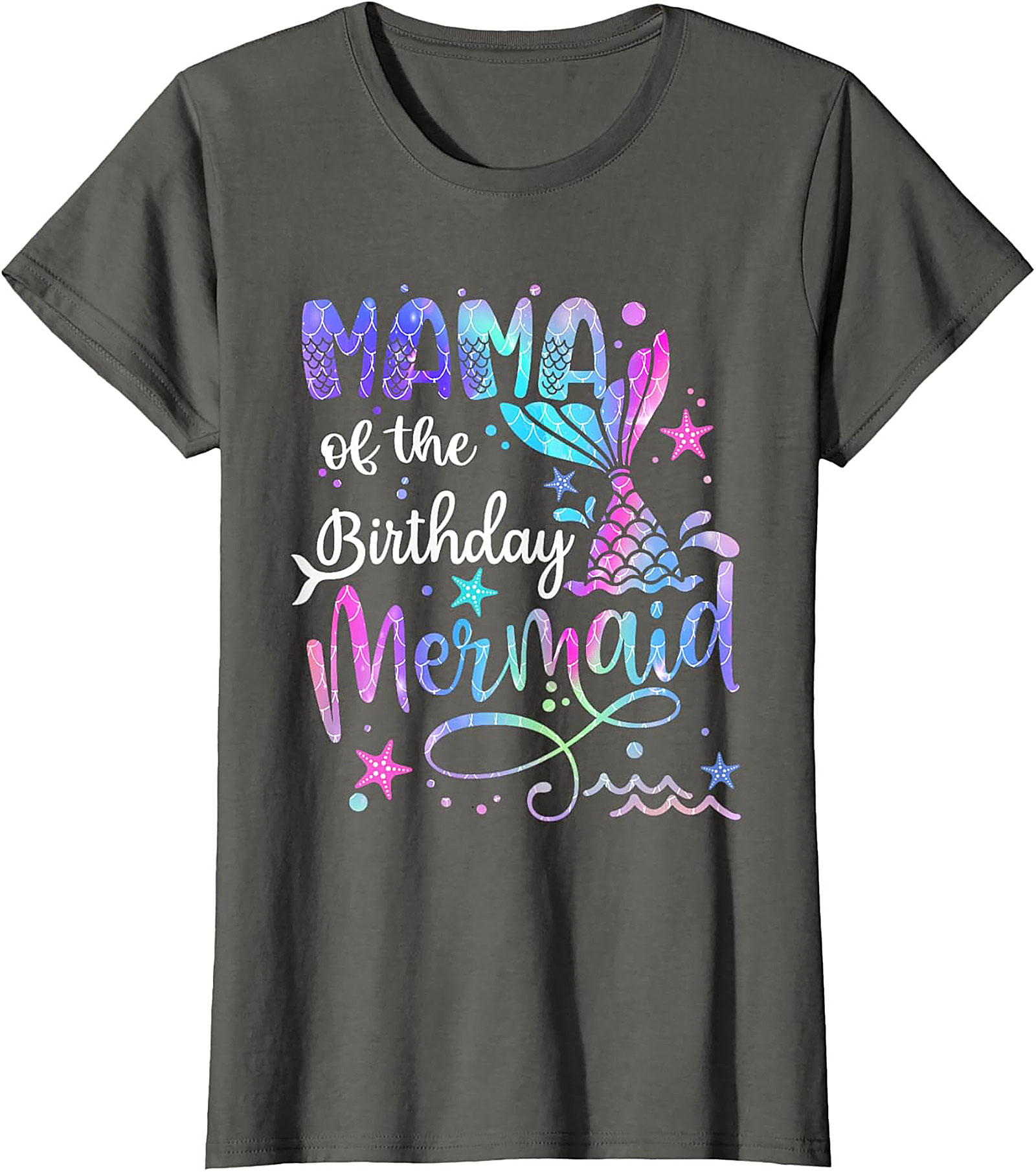 Mama of the Birthday Mermaid T-shirt Party Tee Gift