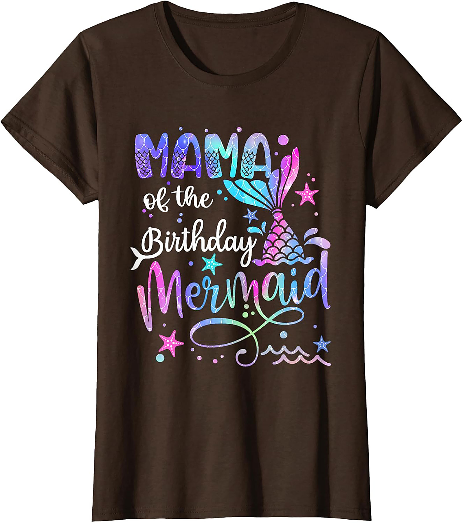 Mama of the Birthday Mermaid T-shirt Party Tee Gift
