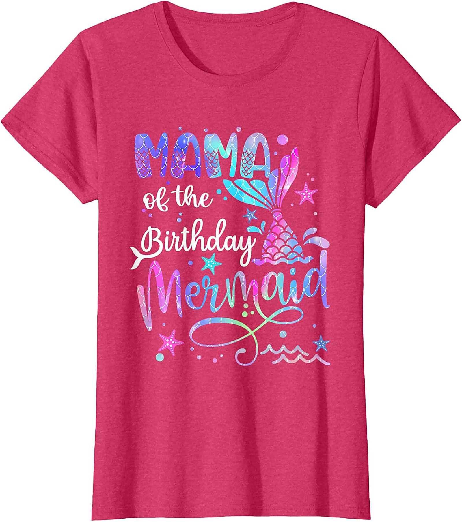Mama of the Birthday Mermaid T-shirt Party Tee Gift