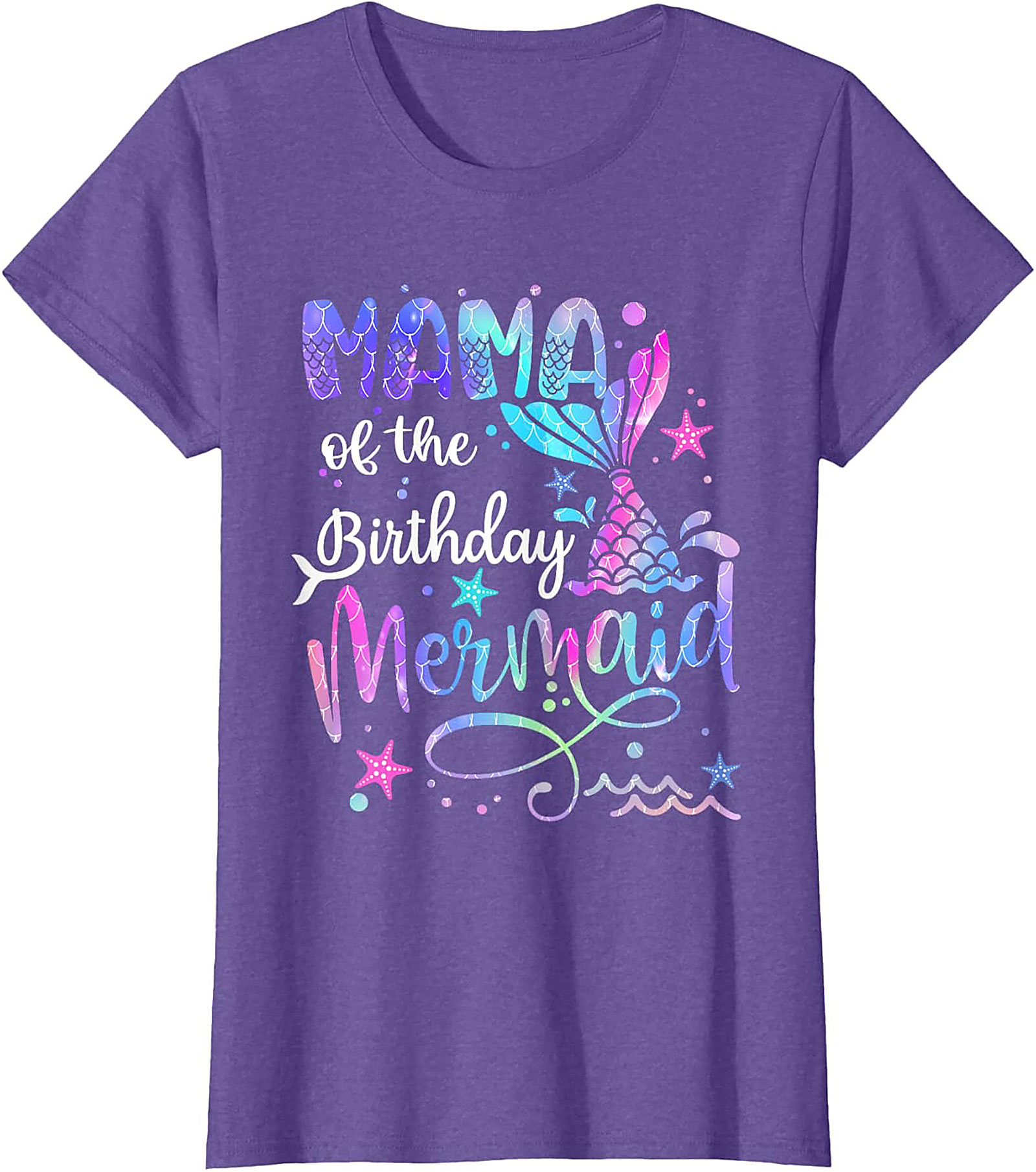 Mama of the Birthday Mermaid T-shirt Party Tee Gift