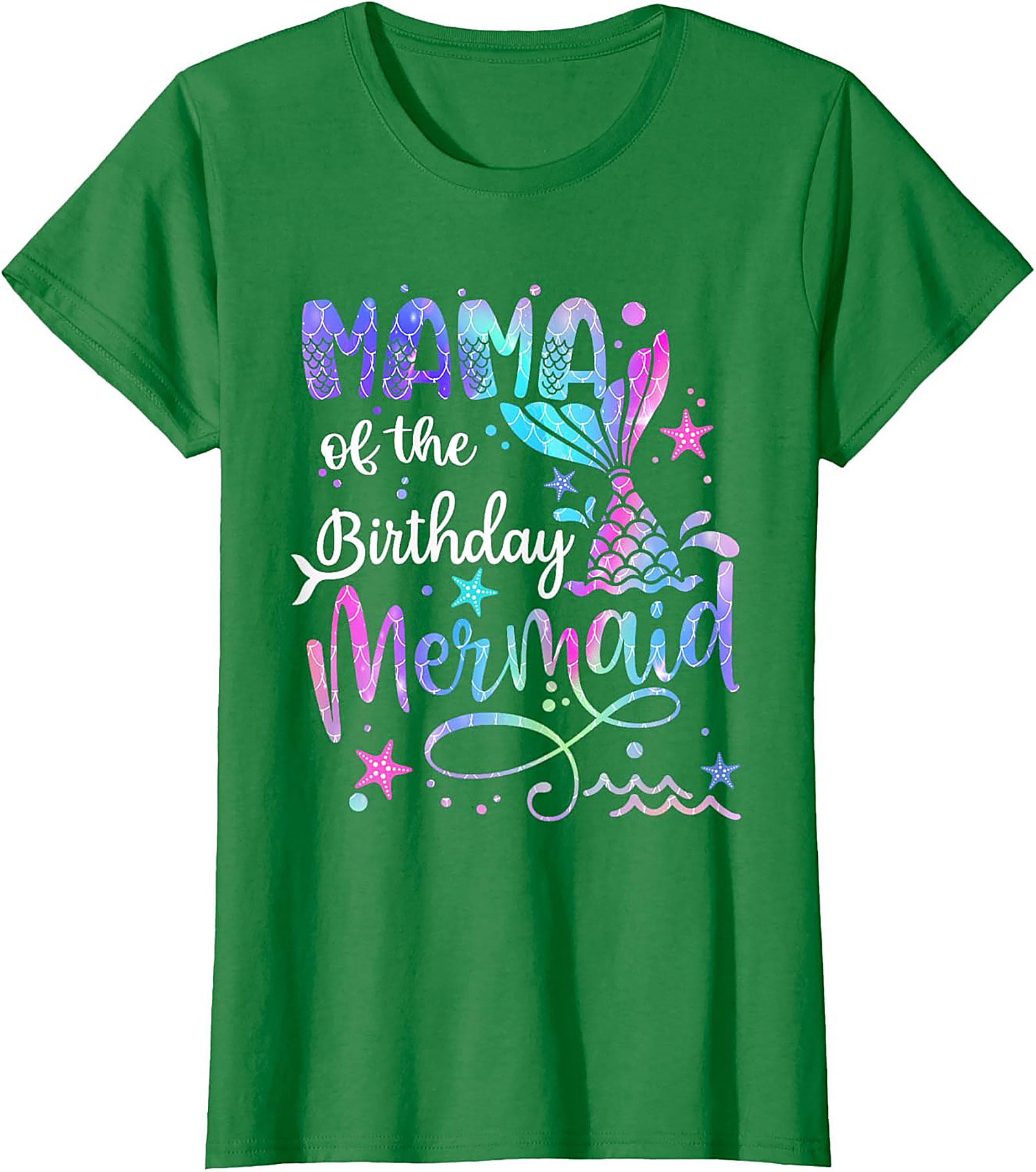 Mama of the Birthday Mermaid T-shirt Party Tee Gift