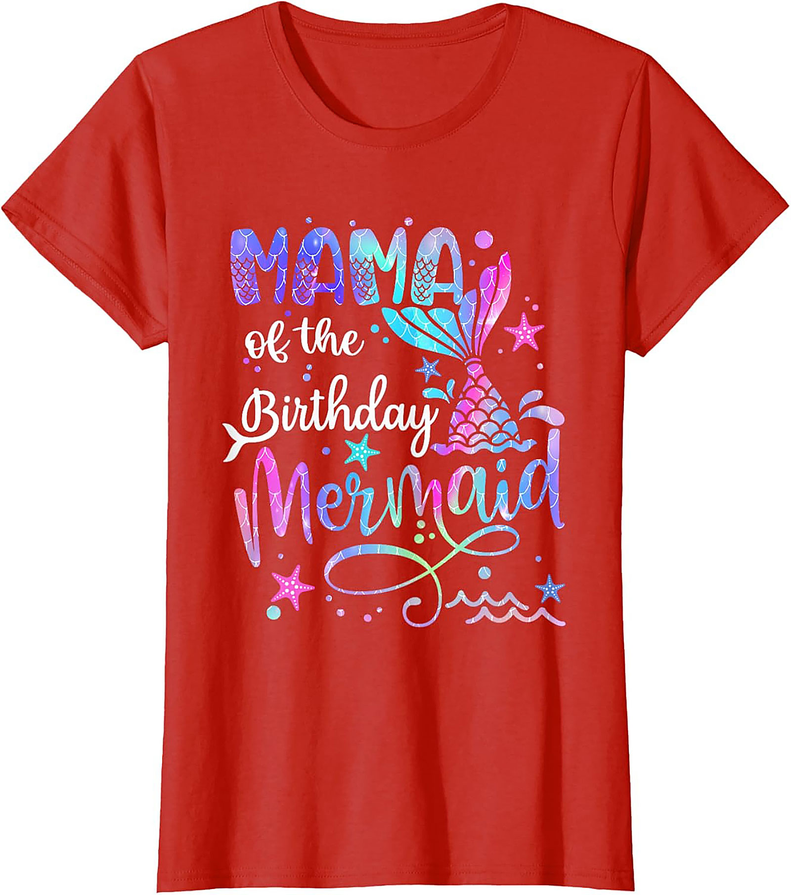 Mama of the Birthday Mermaid T-shirt Party Tee Gift