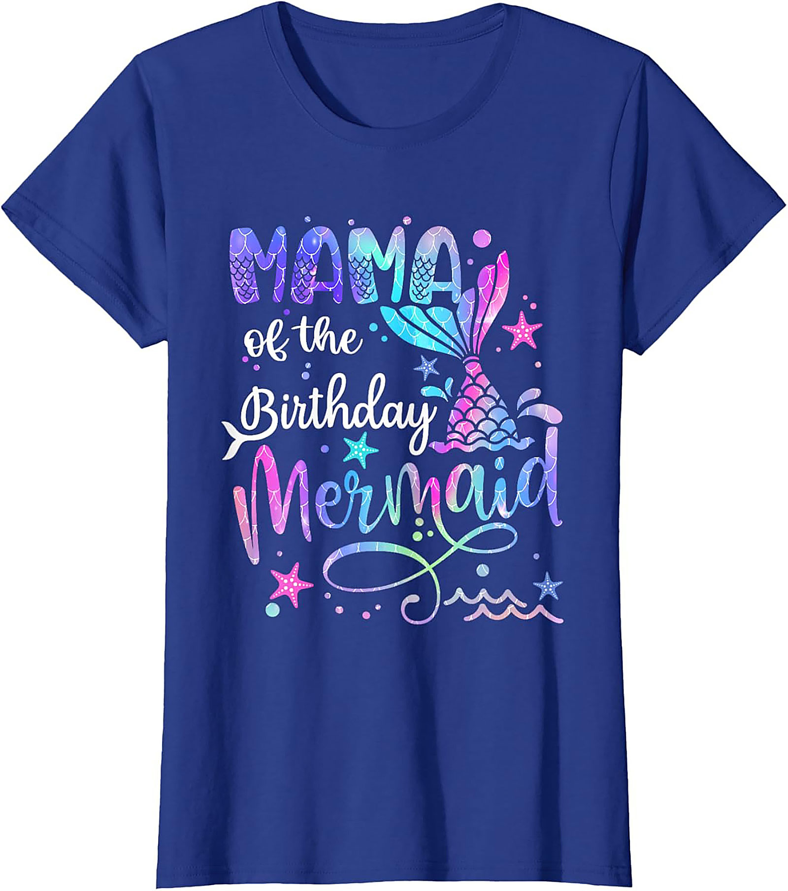 Mama of the Birthday Mermaid T-shirt Party Tee Gift