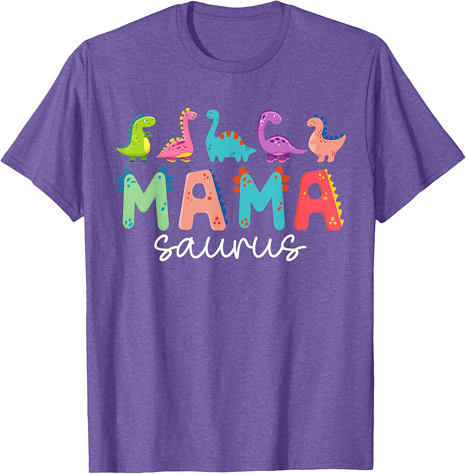  Mamasaurus T-shirt - Funny Dinosaur Mom Graphic Tee Gift