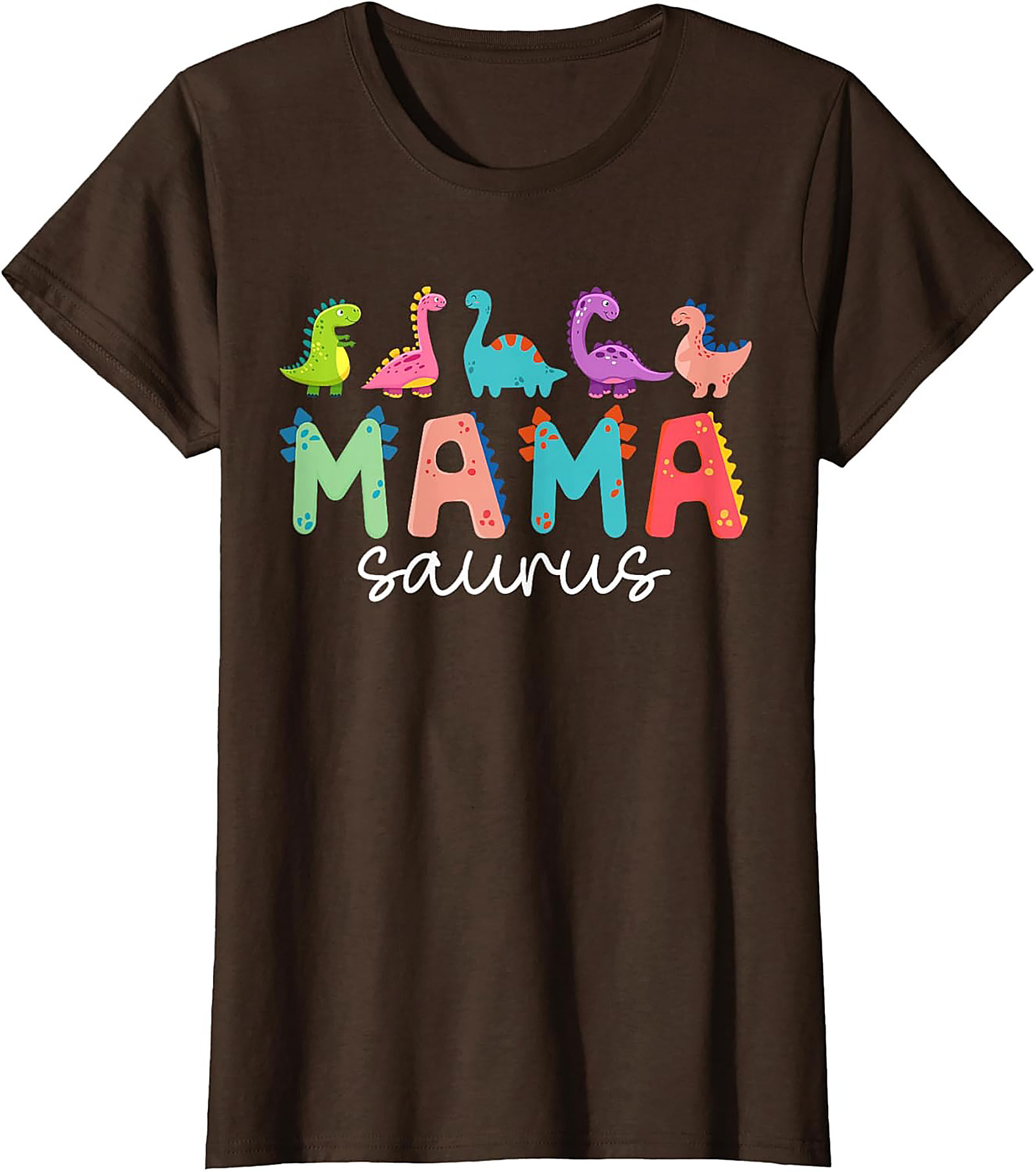  Mamasaurus T-shirt - Funny Dinosaur Mom Graphic Tee Gift