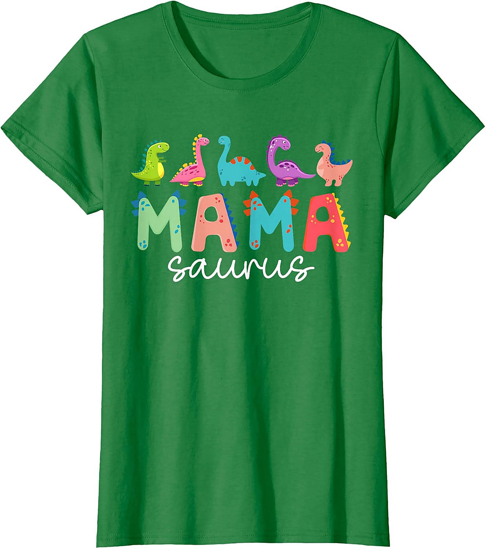  Mamasaurus T-shirt - Funny Dinosaur Mom Graphic Tee Gift