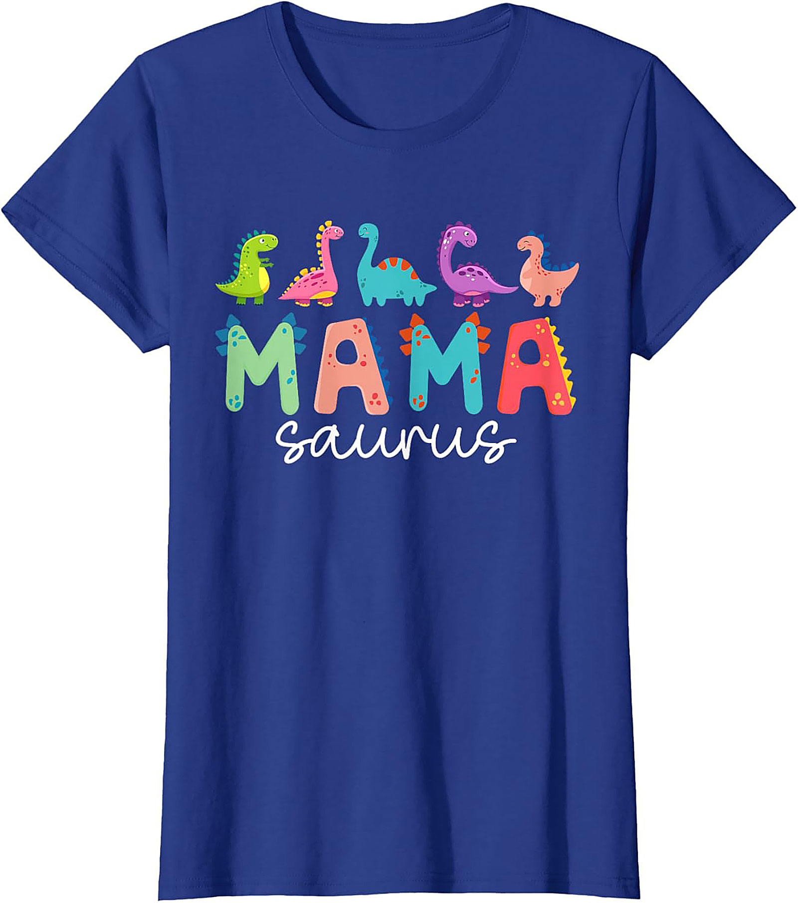  Mamasaurus T-shirt - Funny Dinosaur Mom Graphic Tee Gift
