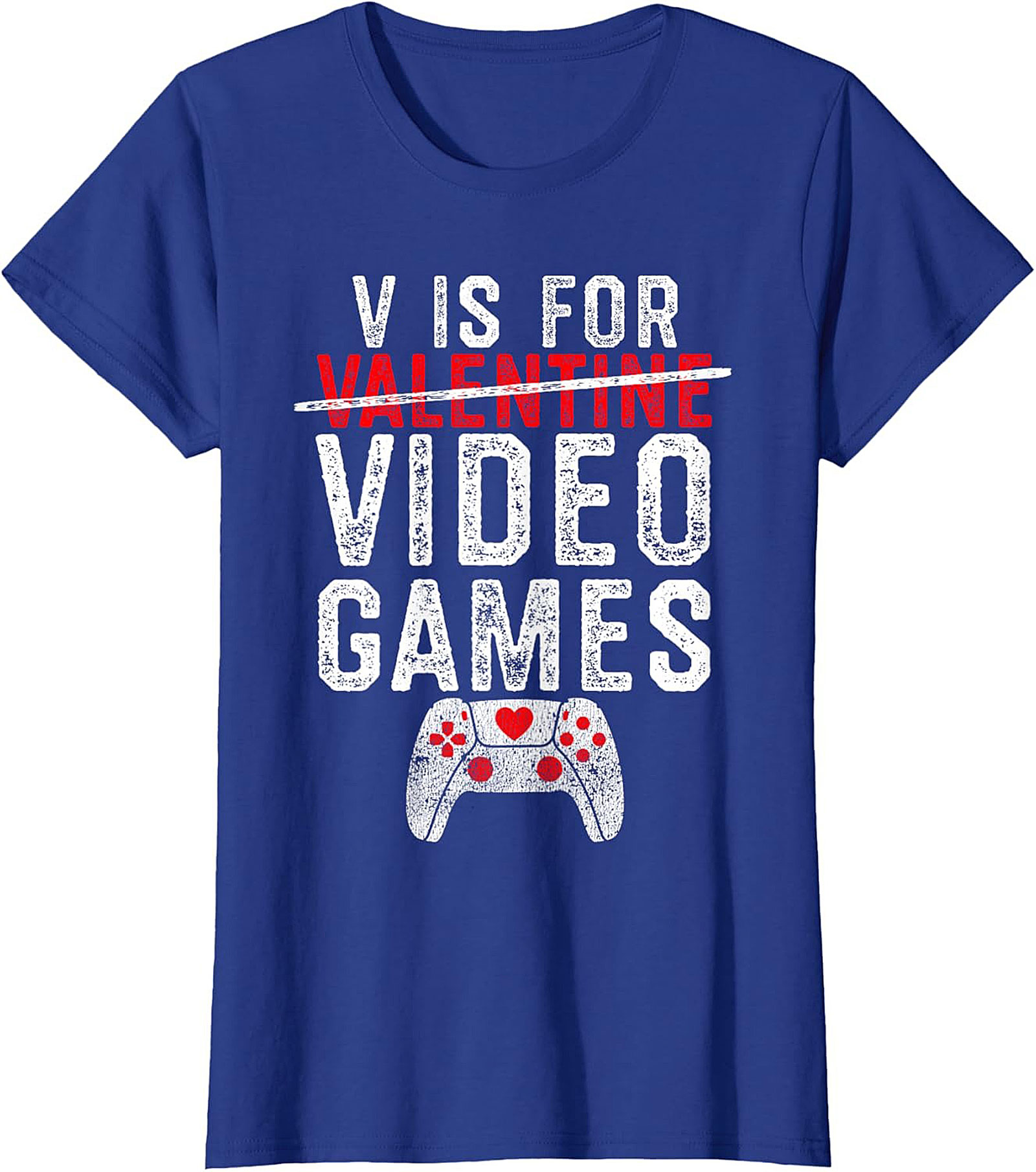 Funny Valentine Video Games T-shirt Anti-Valentine Gamer Tee