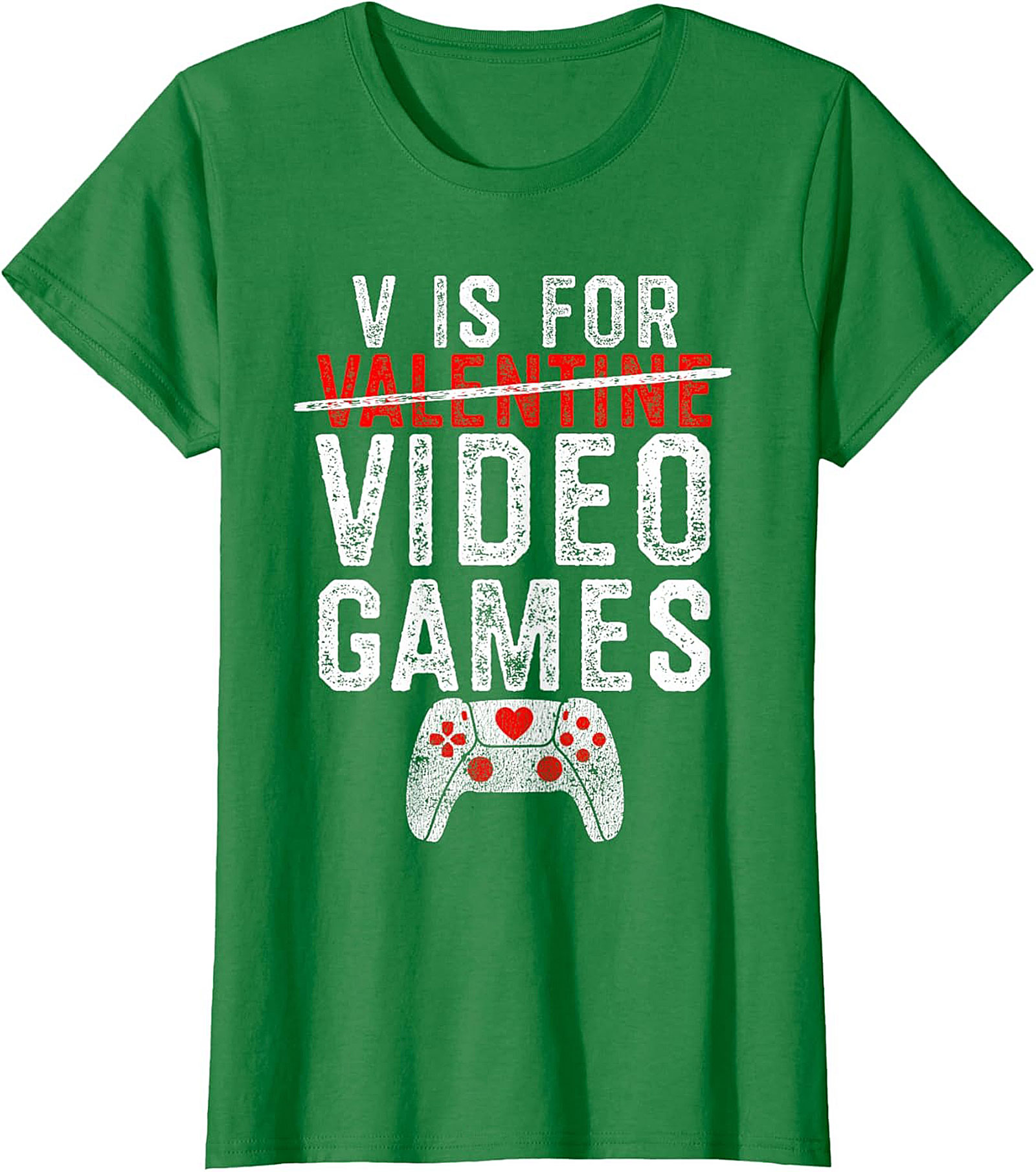 Funny Valentine Video Games T-shirt Anti-Valentine Gamer Tee