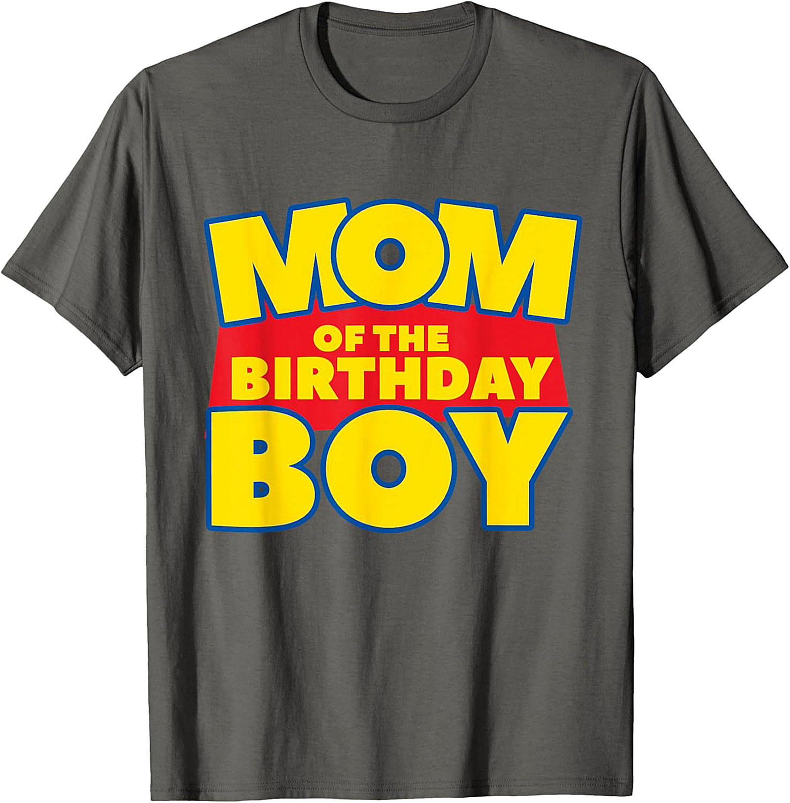 Mom of the Birthday Boy T-Shirt Fun Graphic Tee