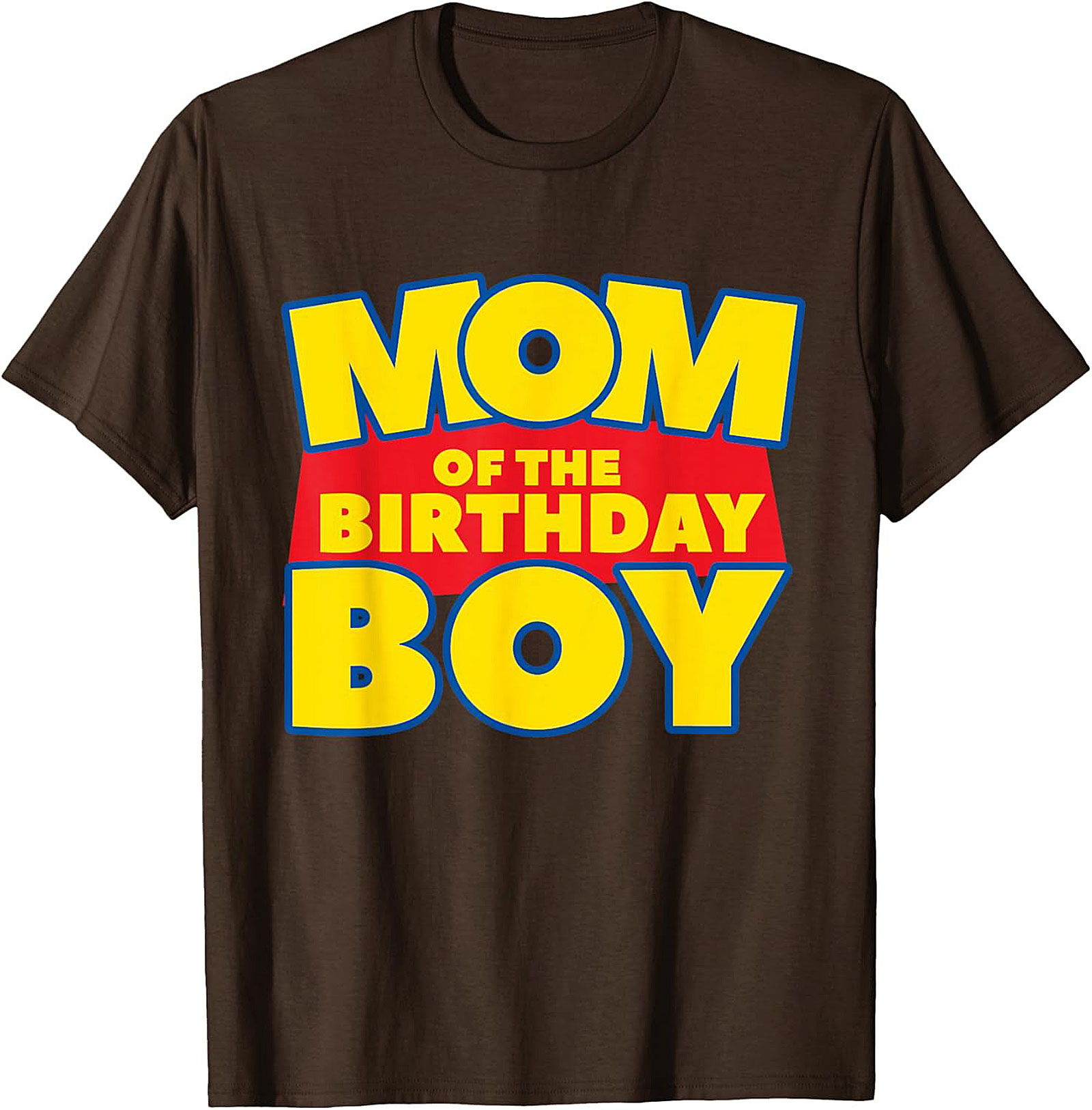 Mom of the Birthday Boy T-Shirt Fun Graphic Tee