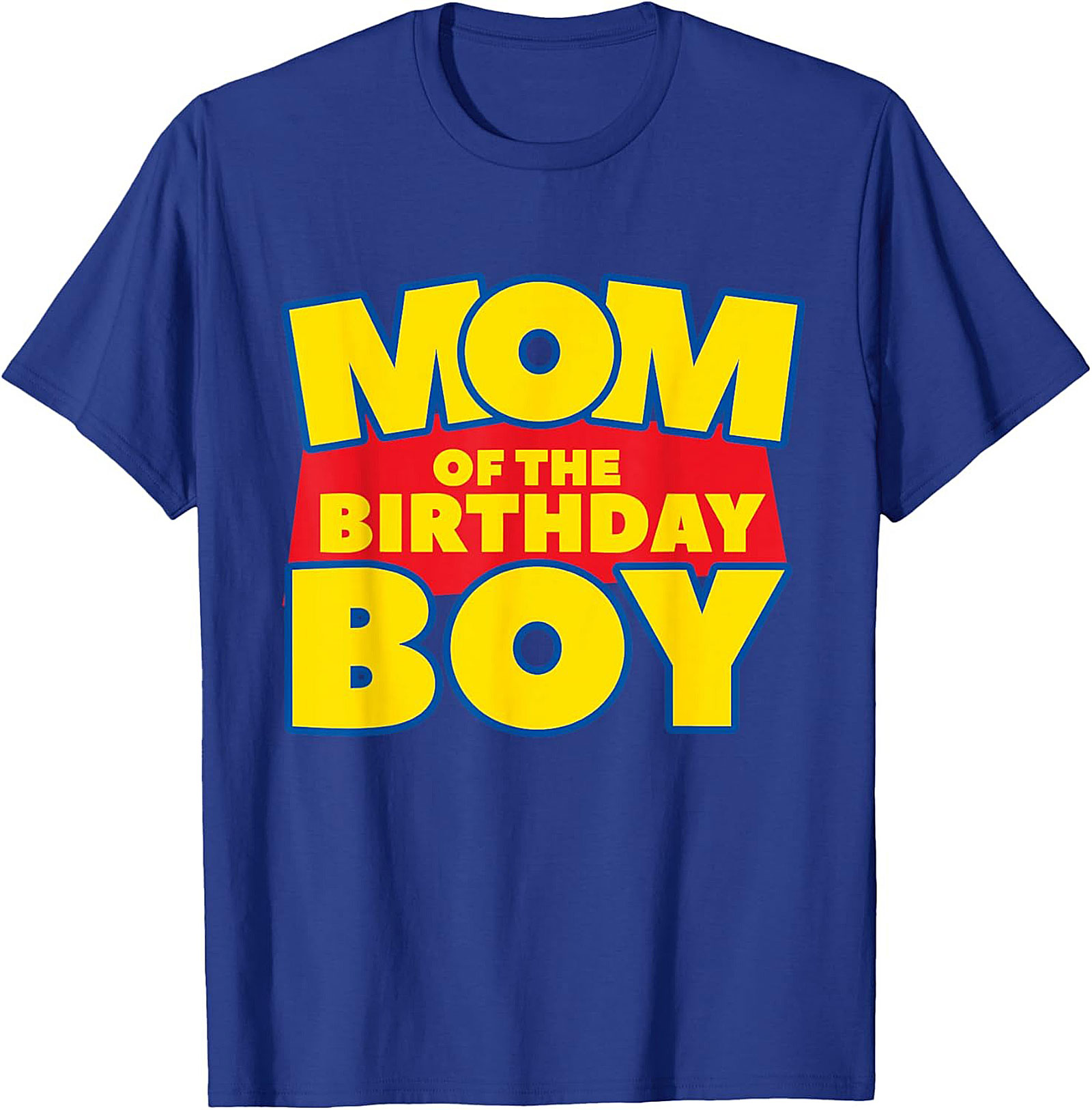 Mom of the Birthday Boy T-Shirt Fun Graphic Tee