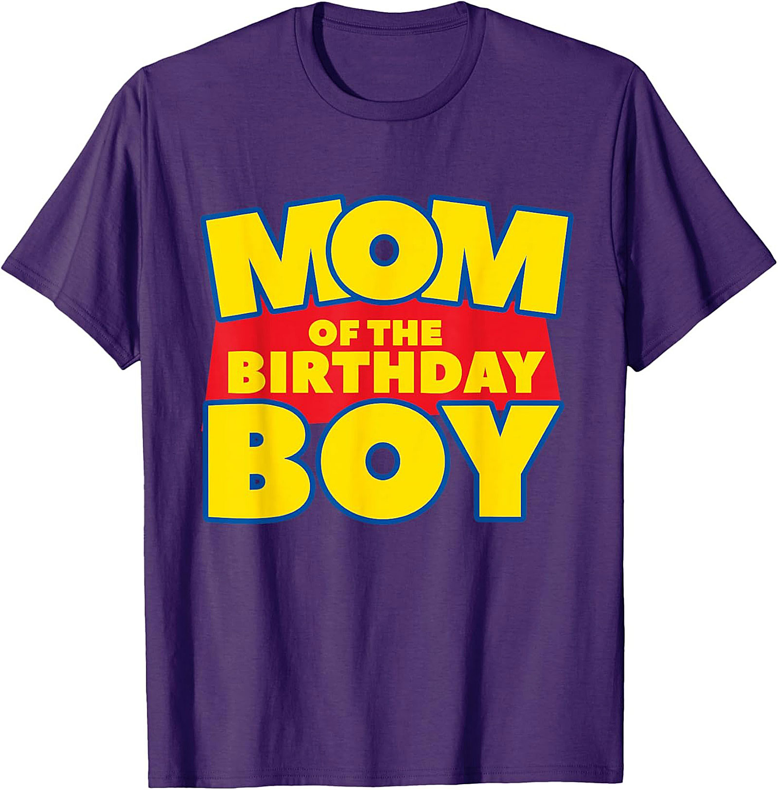 Mom of the Birthday Boy T-Shirt Fun Graphic Tee