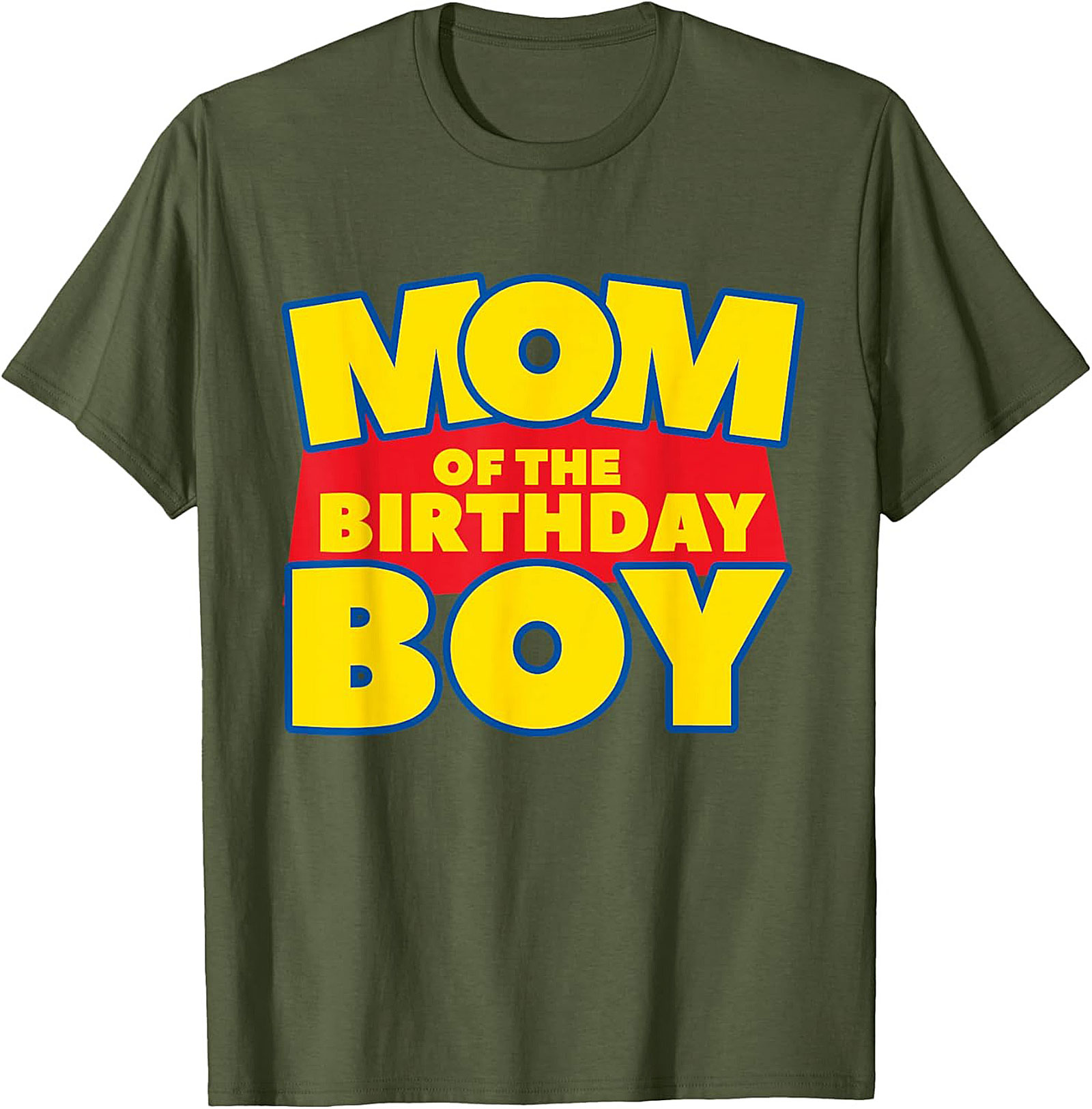 Mom of the Birthday Boy T-Shirt Fun Graphic Tee