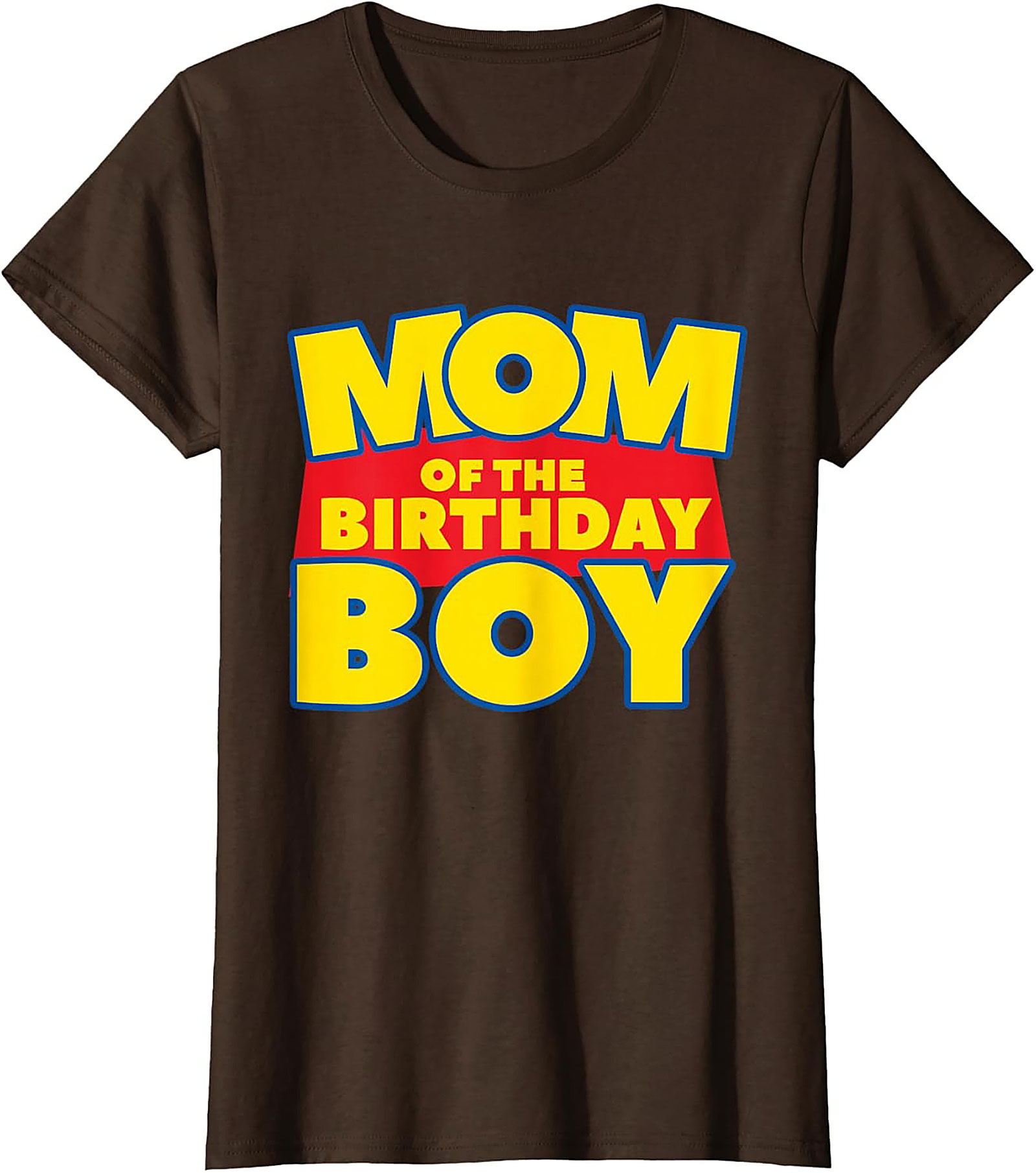 Mom of the Birthday Boy T-Shirt Fun Graphic Tee