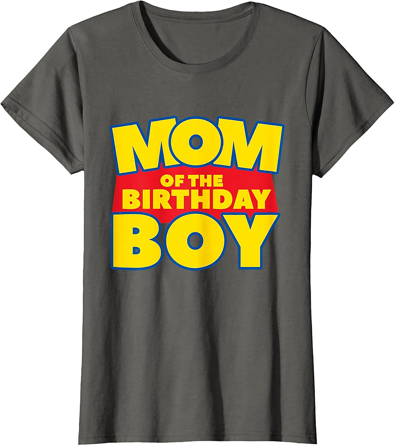 Mom of the Birthday Boy T-Shirt Fun Graphic Tee