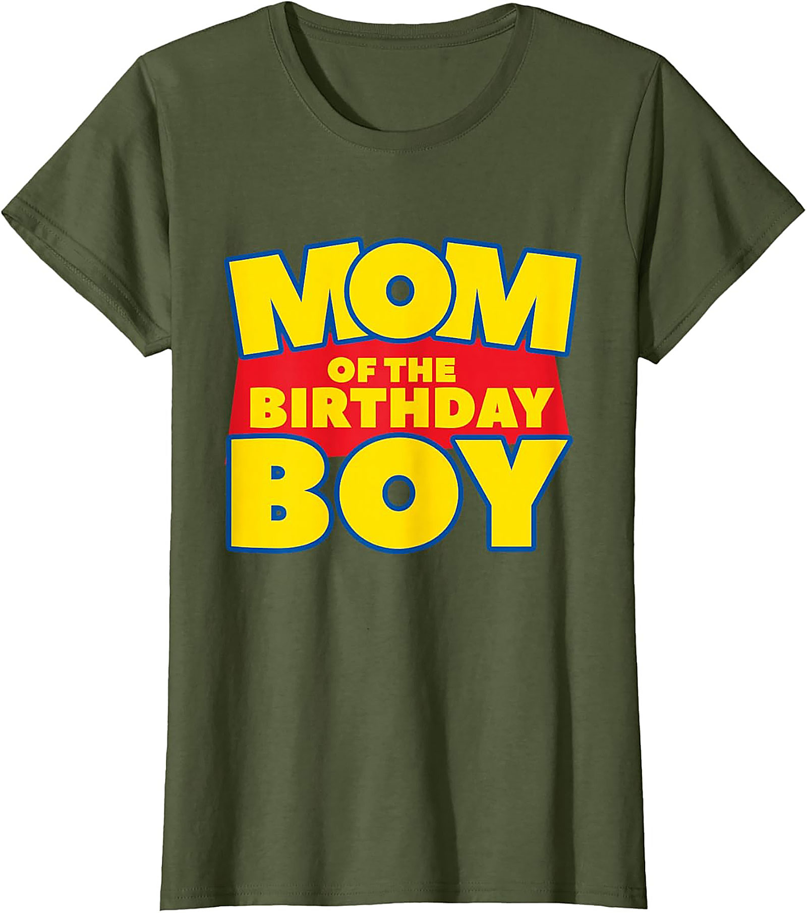 Mom of the Birthday Boy T-Shirt Fun Graphic Tee
