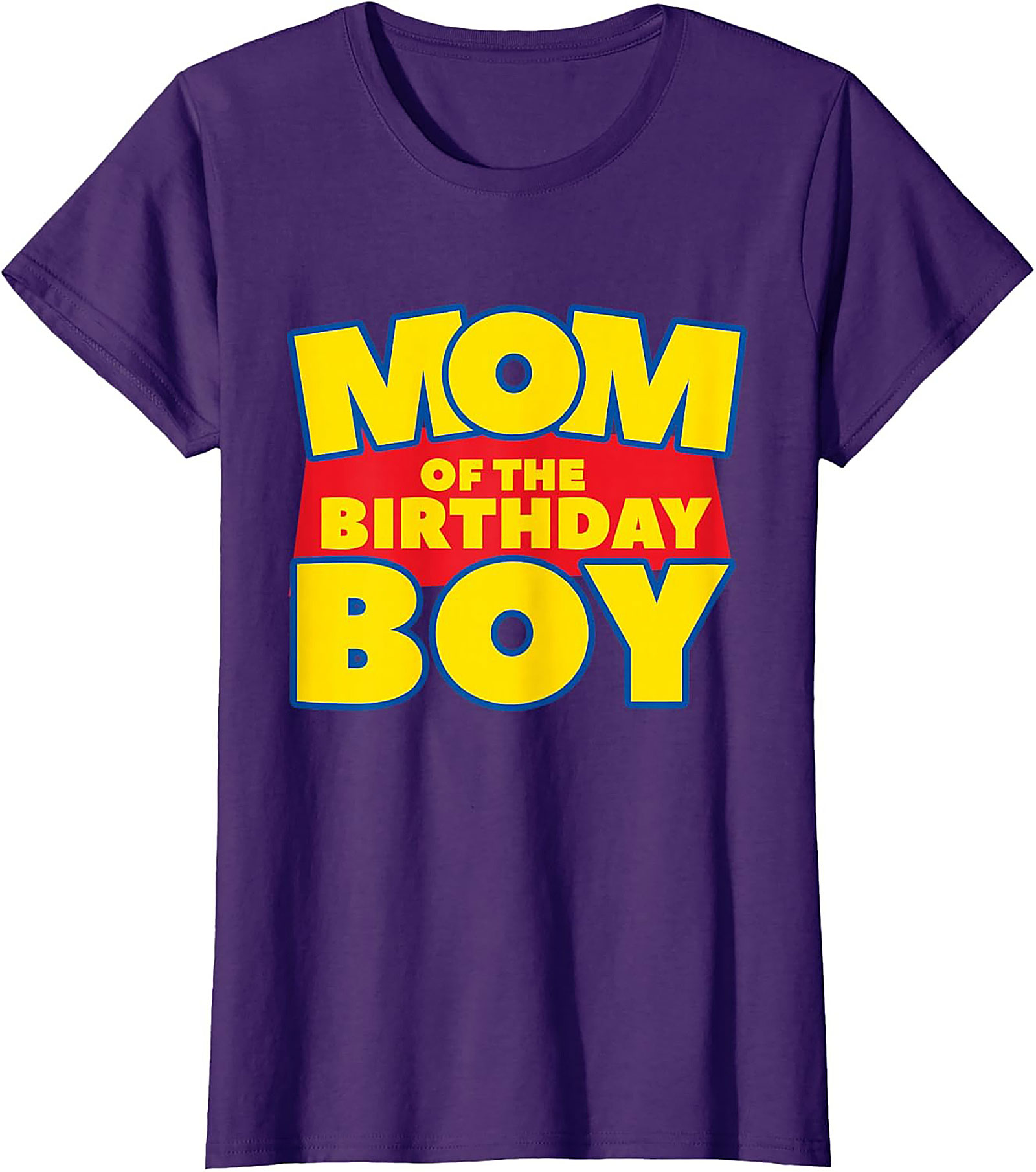 Mom of the Birthday Boy T-Shirt Fun Graphic Tee