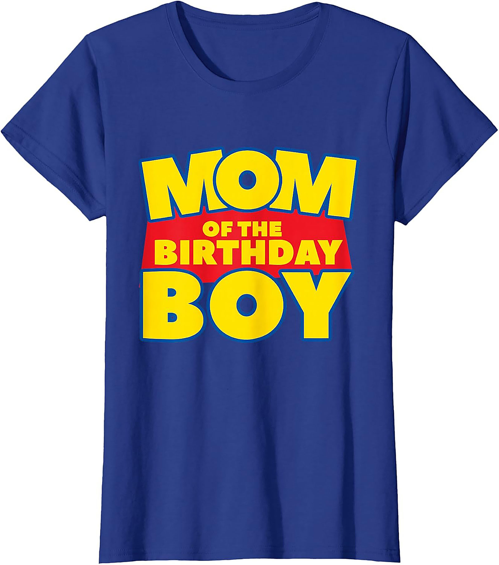Mom of the Birthday Boy T-Shirt Fun Graphic Tee