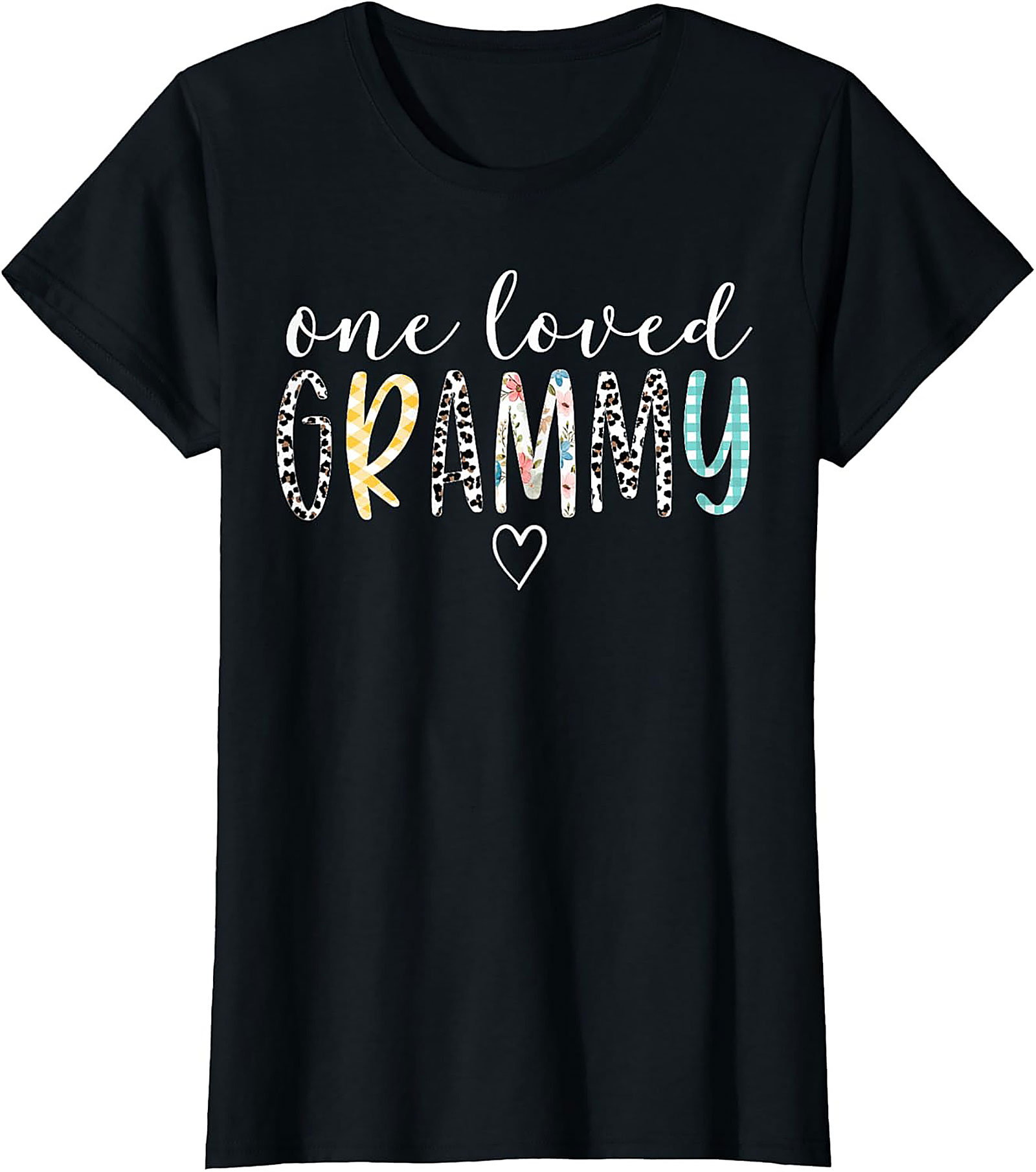 Loved Grammy Graphic Tee Fun Unisex Shirt Gift Idea