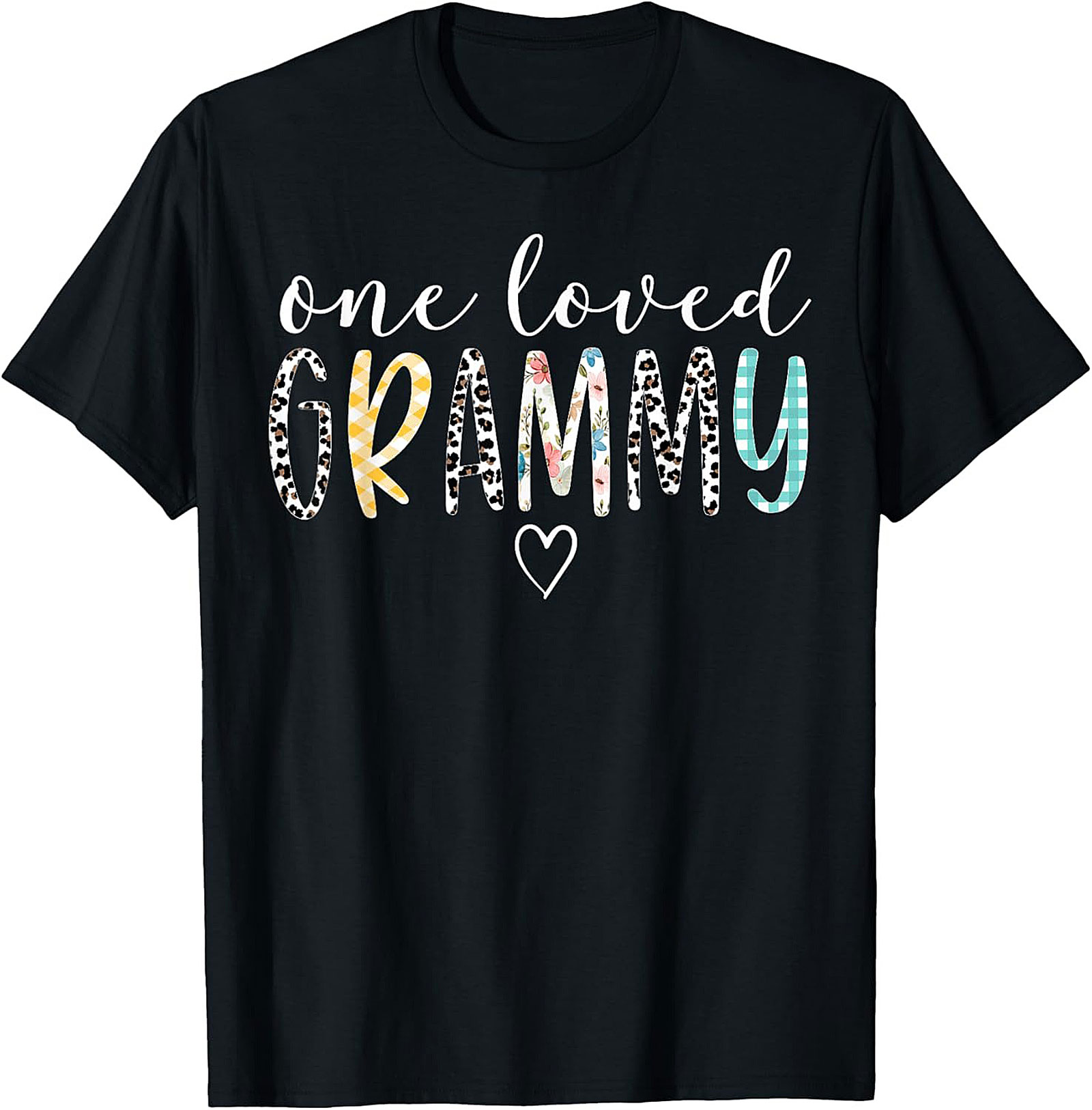 Loved Grammy Graphic Tee Fun Unisex Shirt Gift Idea