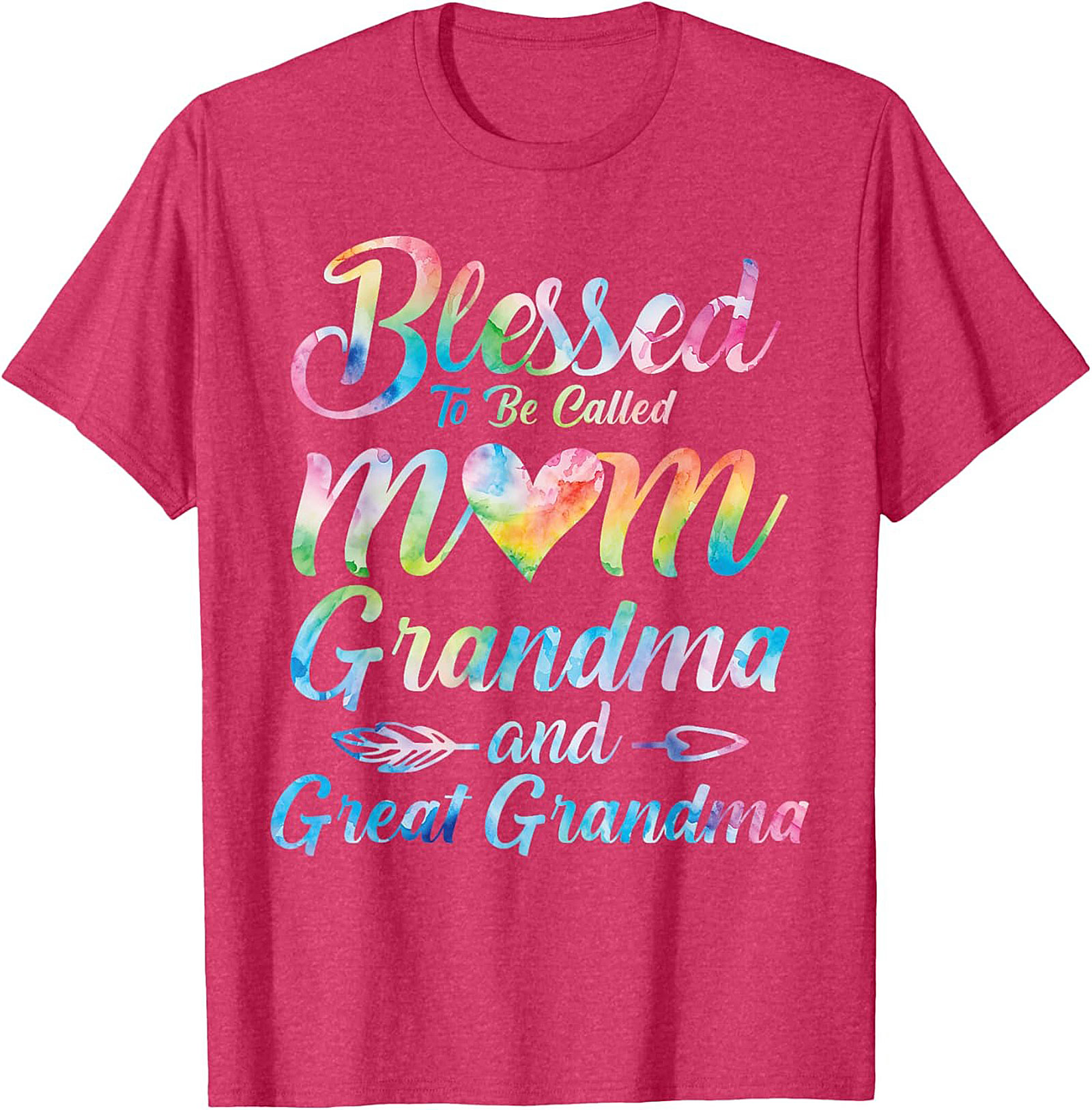 Blessed Great Grandma T-shirt Mom Grandma Tee Gift