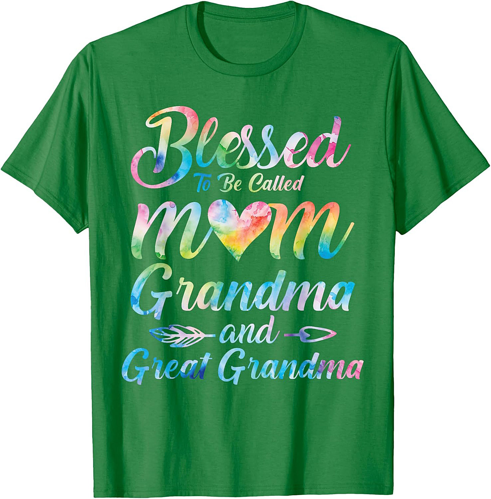 Blessed Great Grandma T-shirt Mom Grandma Tee Gift