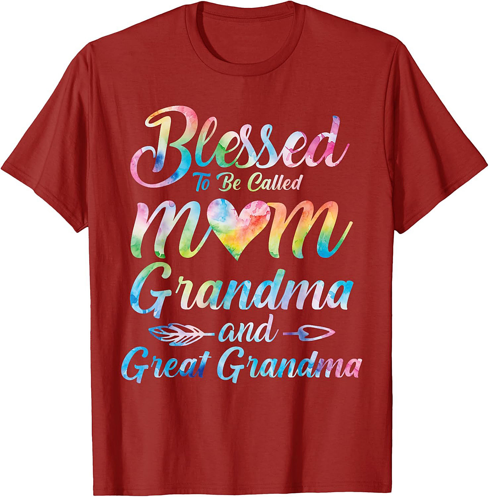 Blessed Great Grandma T-shirt Mom Grandma Tee Gift