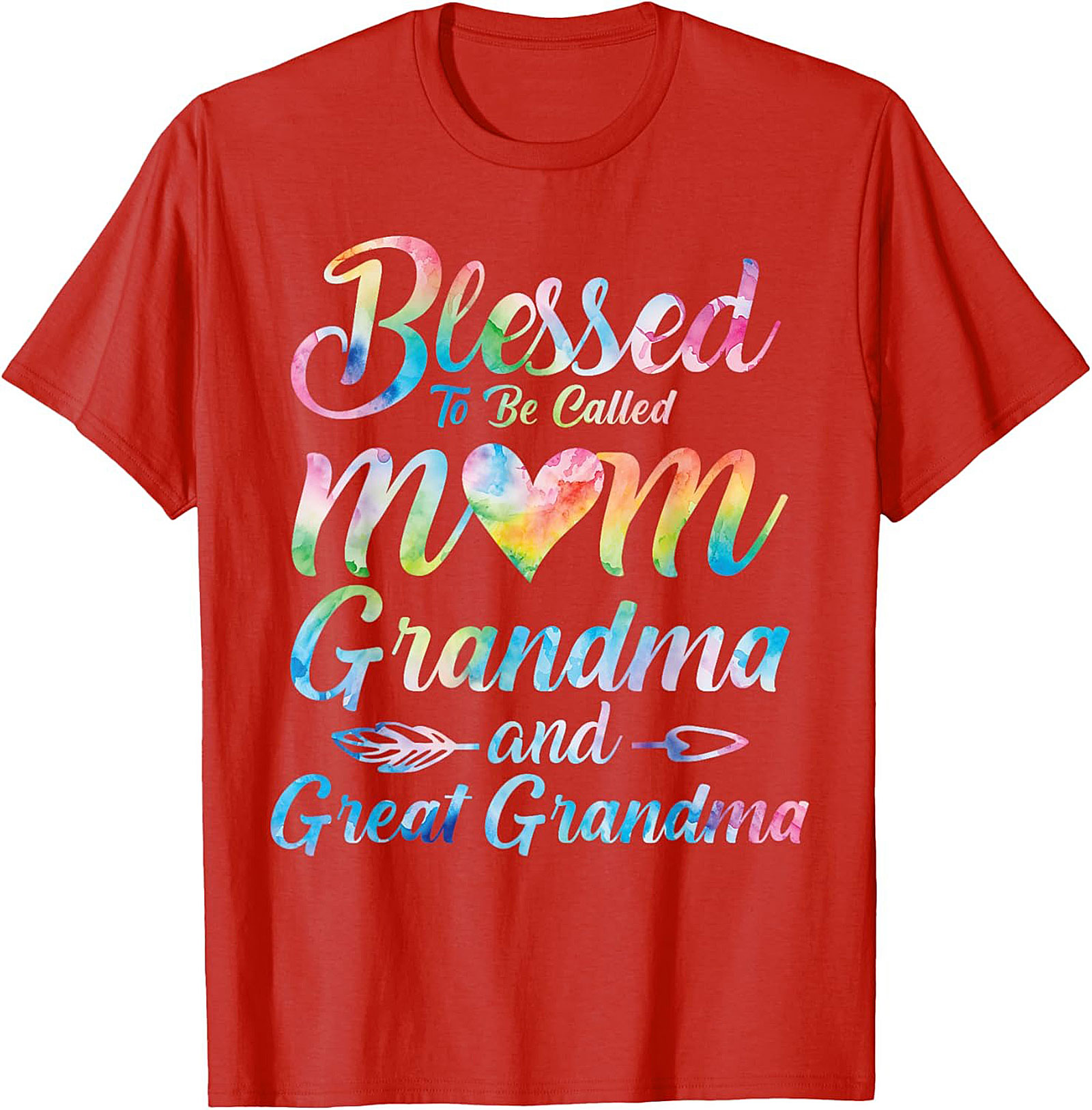 Blessed Great Grandma T-shirt Mom Grandma Tee Gift