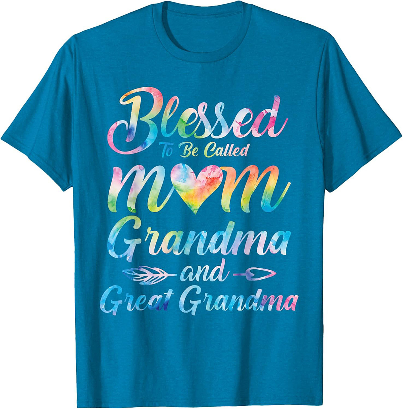 Blessed Great Grandma T-shirt Mom Grandma Tee Gift
