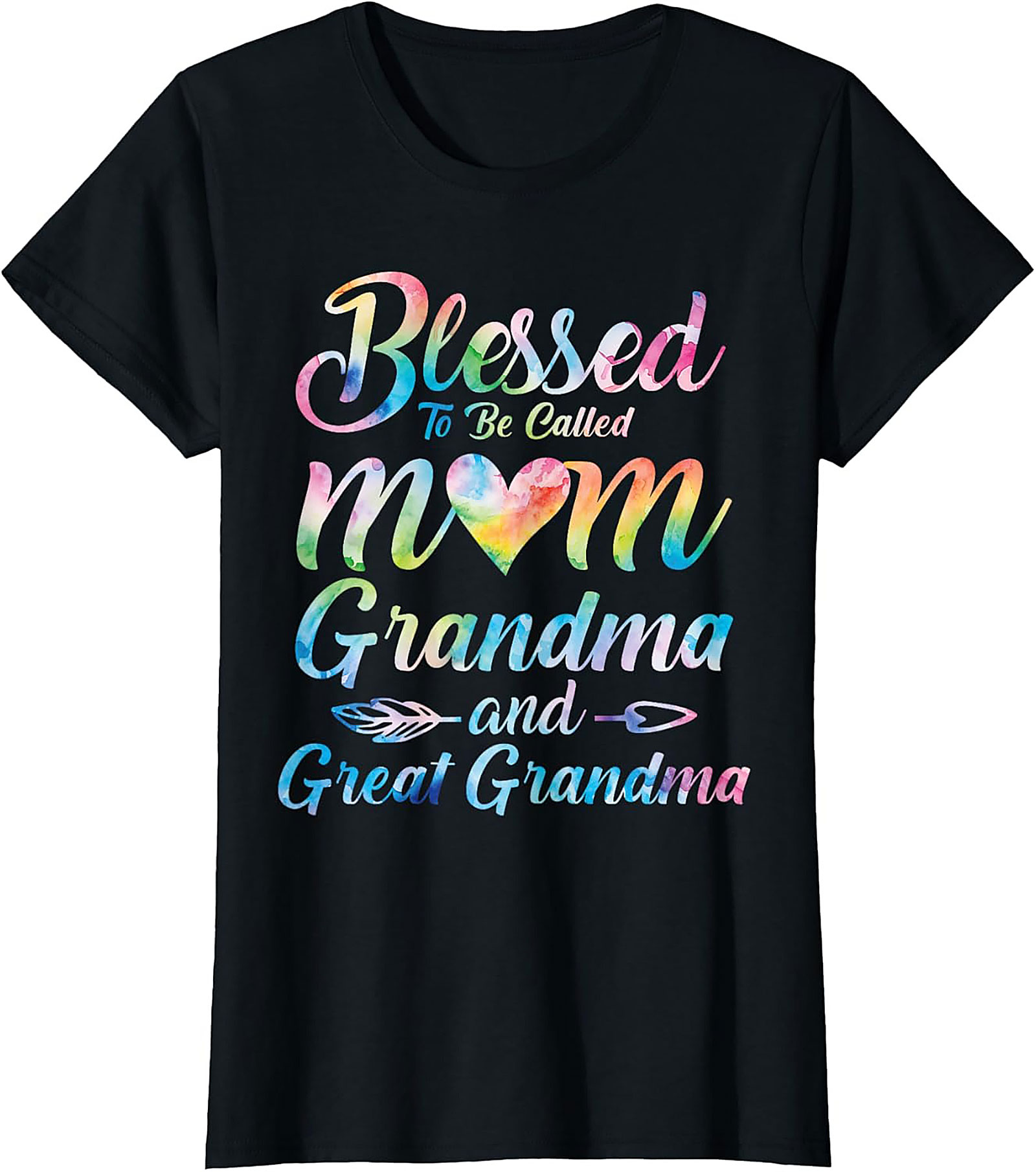 Blessed Great Grandma T-shirt Mom Grandma Tee Gift
