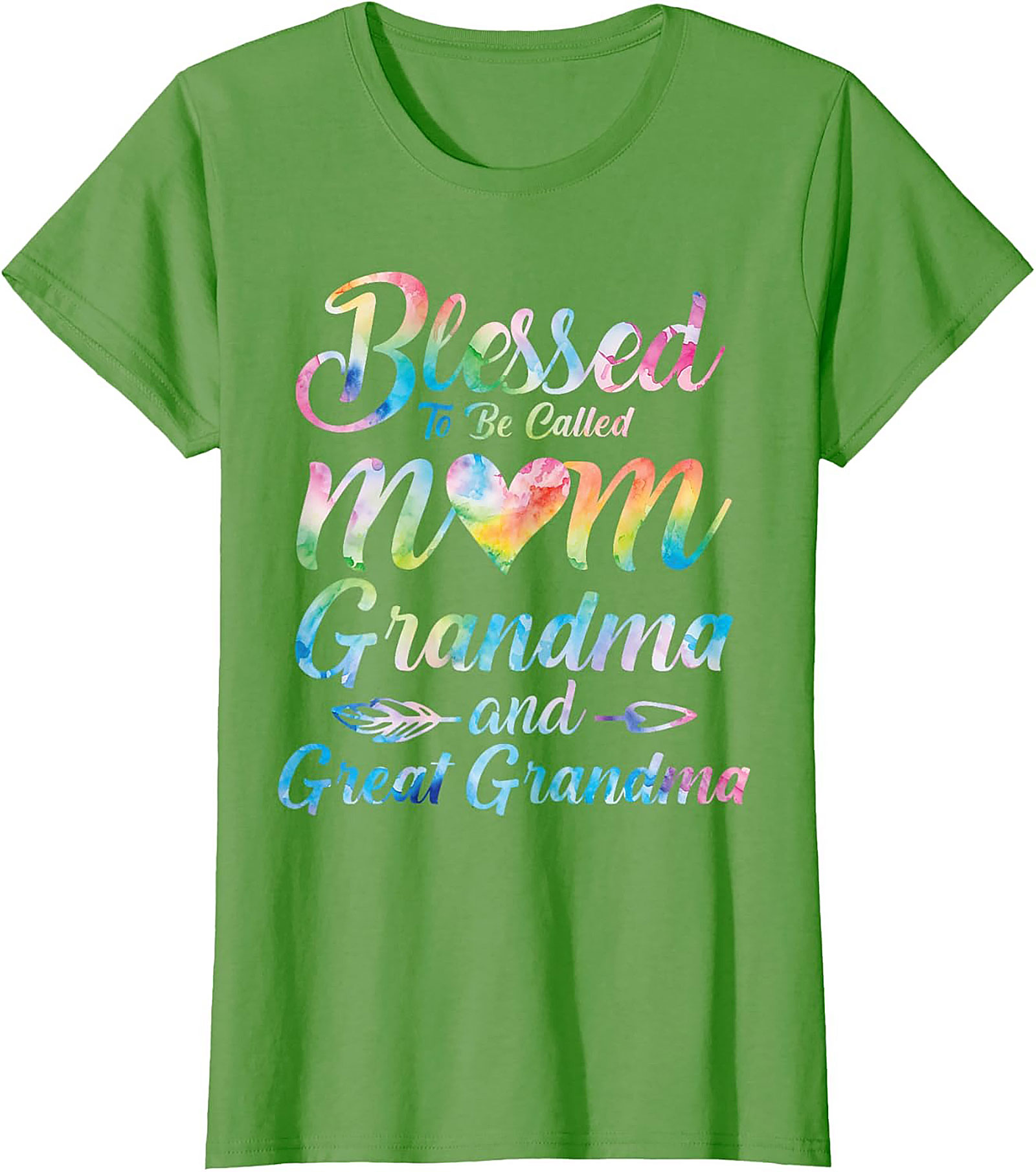 Blessed Great Grandma T-shirt Mom Grandma Tee Gift