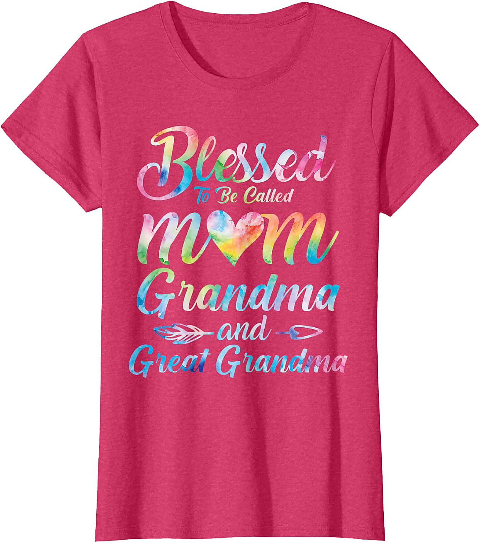 Blessed Great Grandma T-shirt Mom Grandma Tee Gift