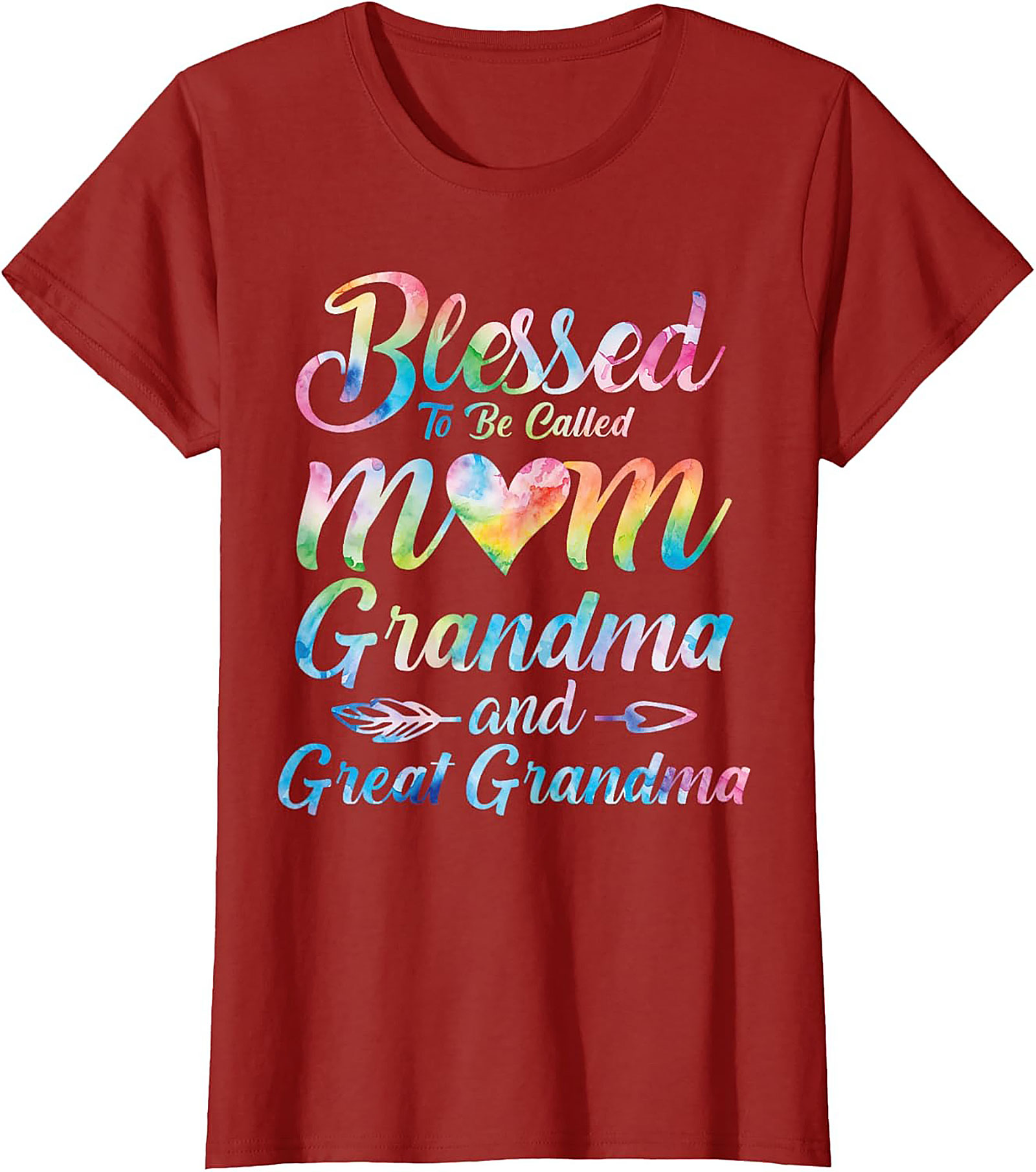 Blessed Great Grandma T-shirt Mom Grandma Tee Gift