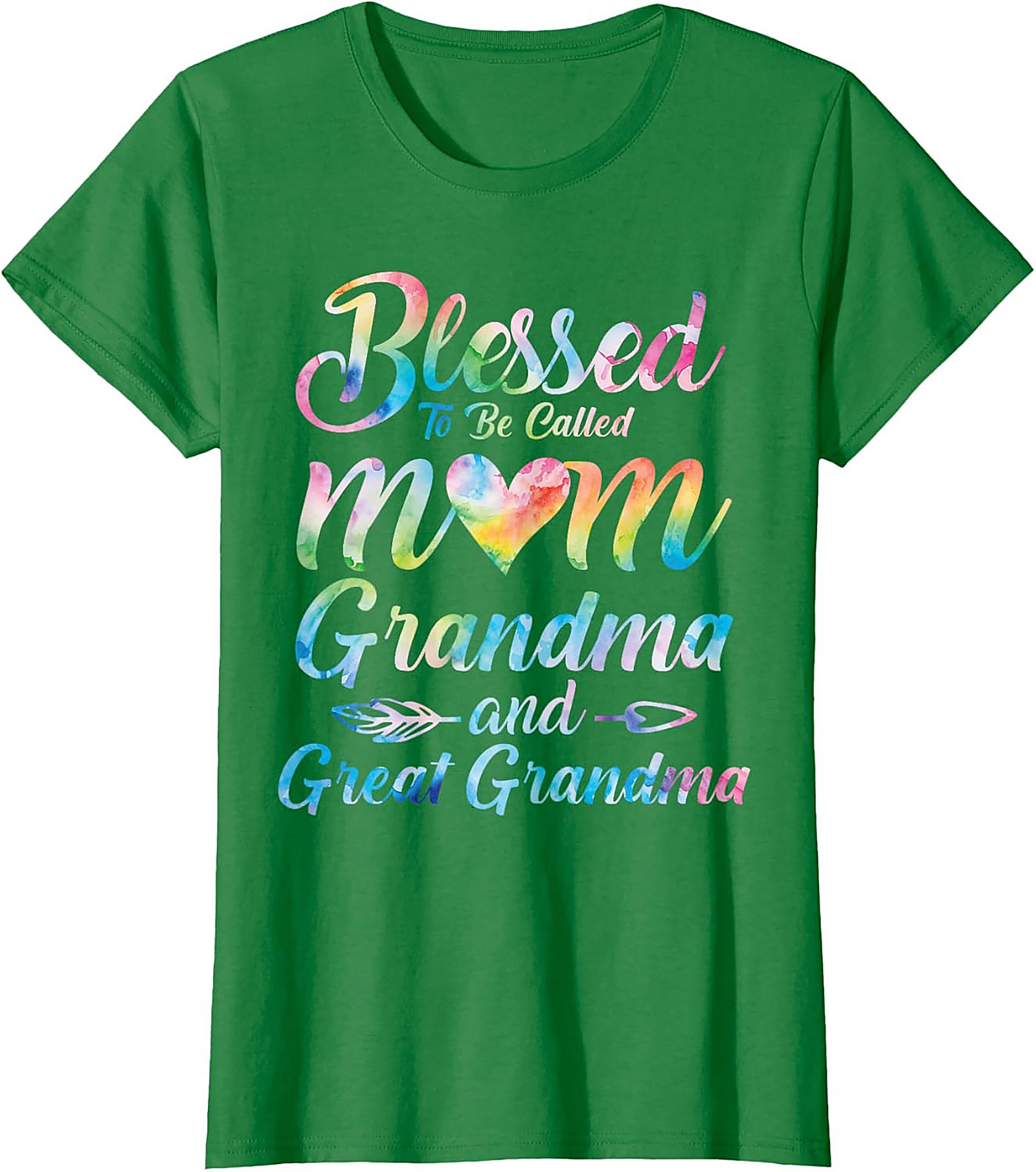 Blessed Great Grandma T-shirt Mom Grandma Tee Gift