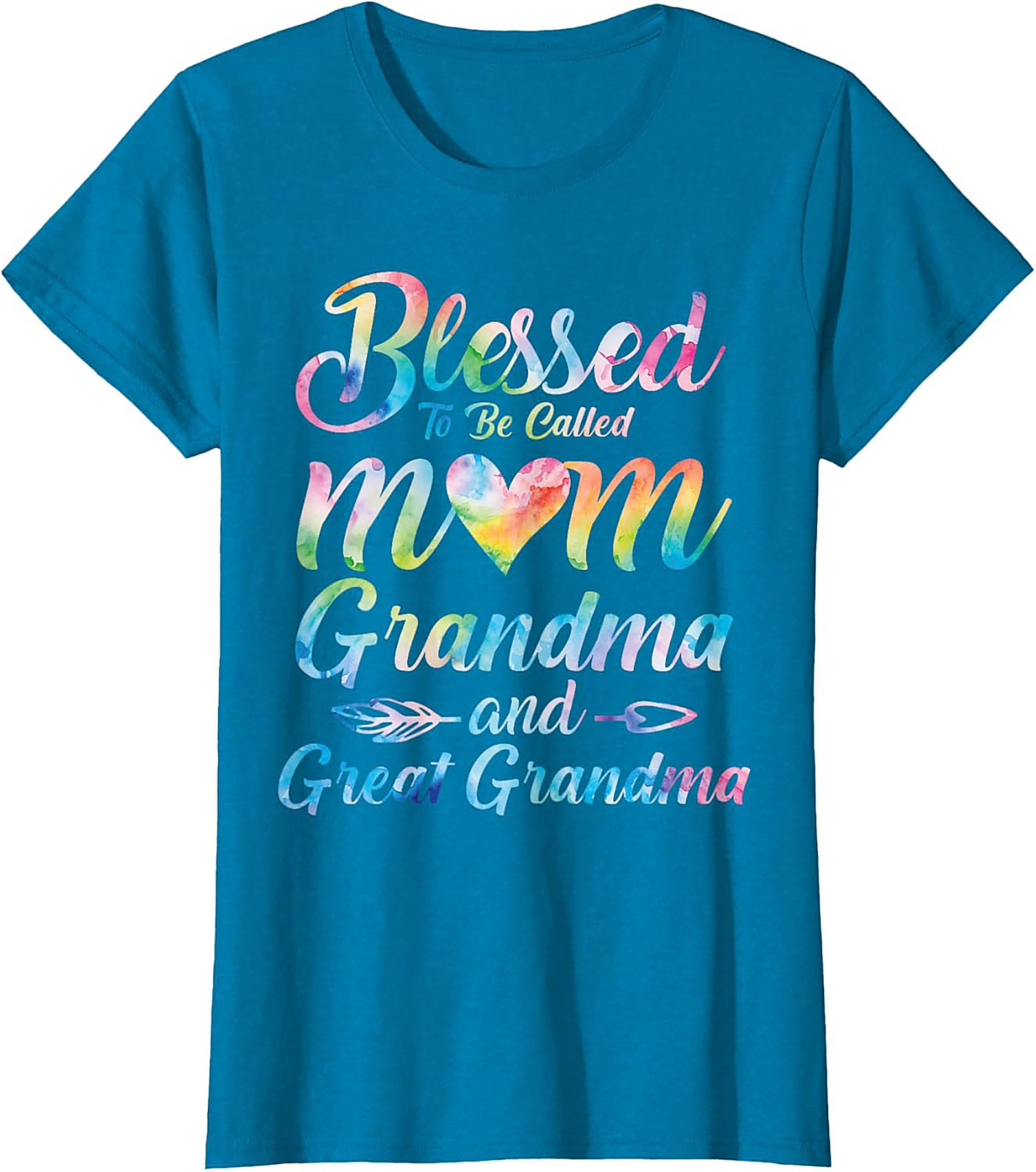 Blessed Great Grandma T-shirt Mom Grandma Tee Gift