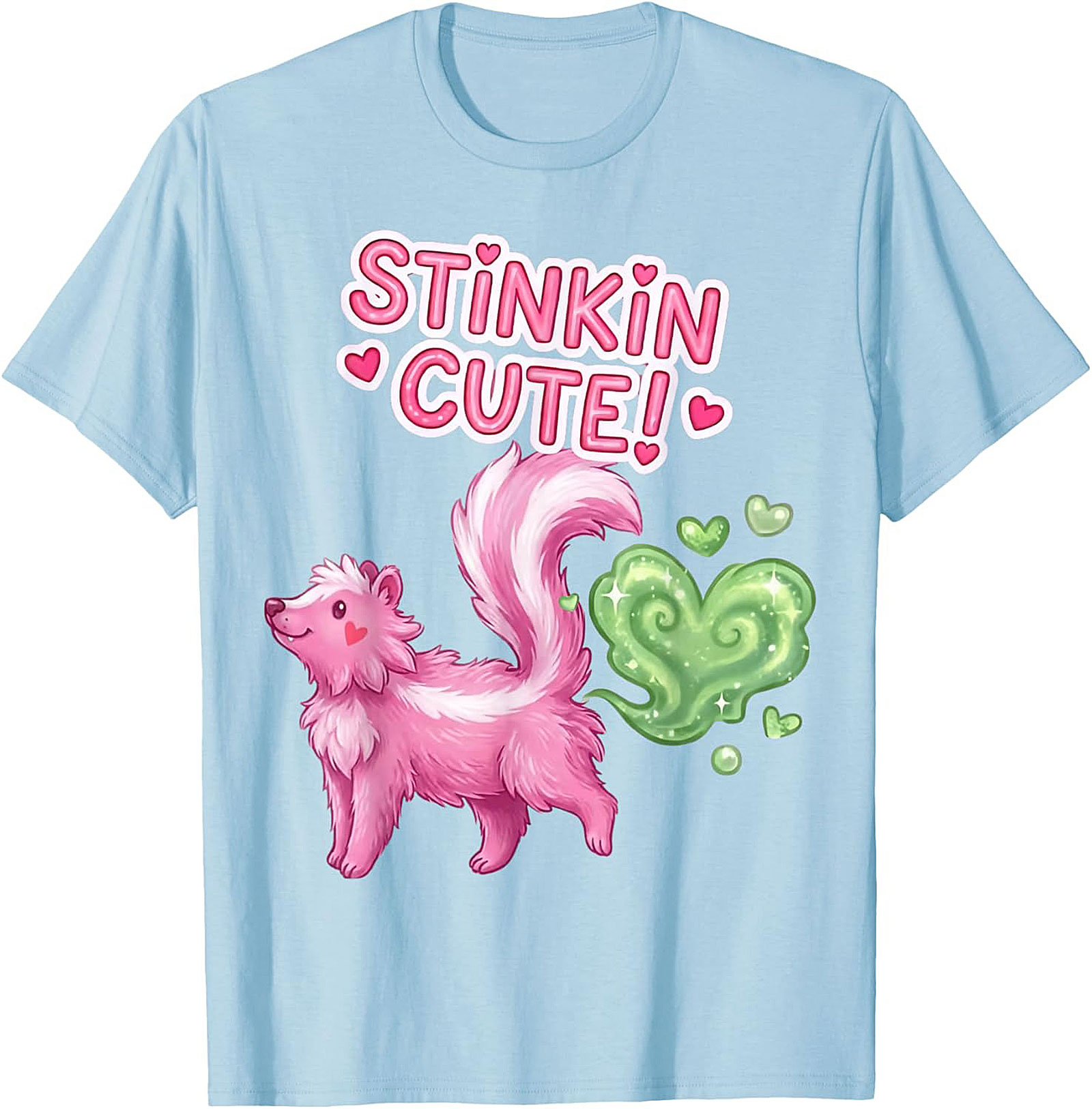 Stinkin' Cute Skunk T-shirt Funny Graphic Tee & Gift