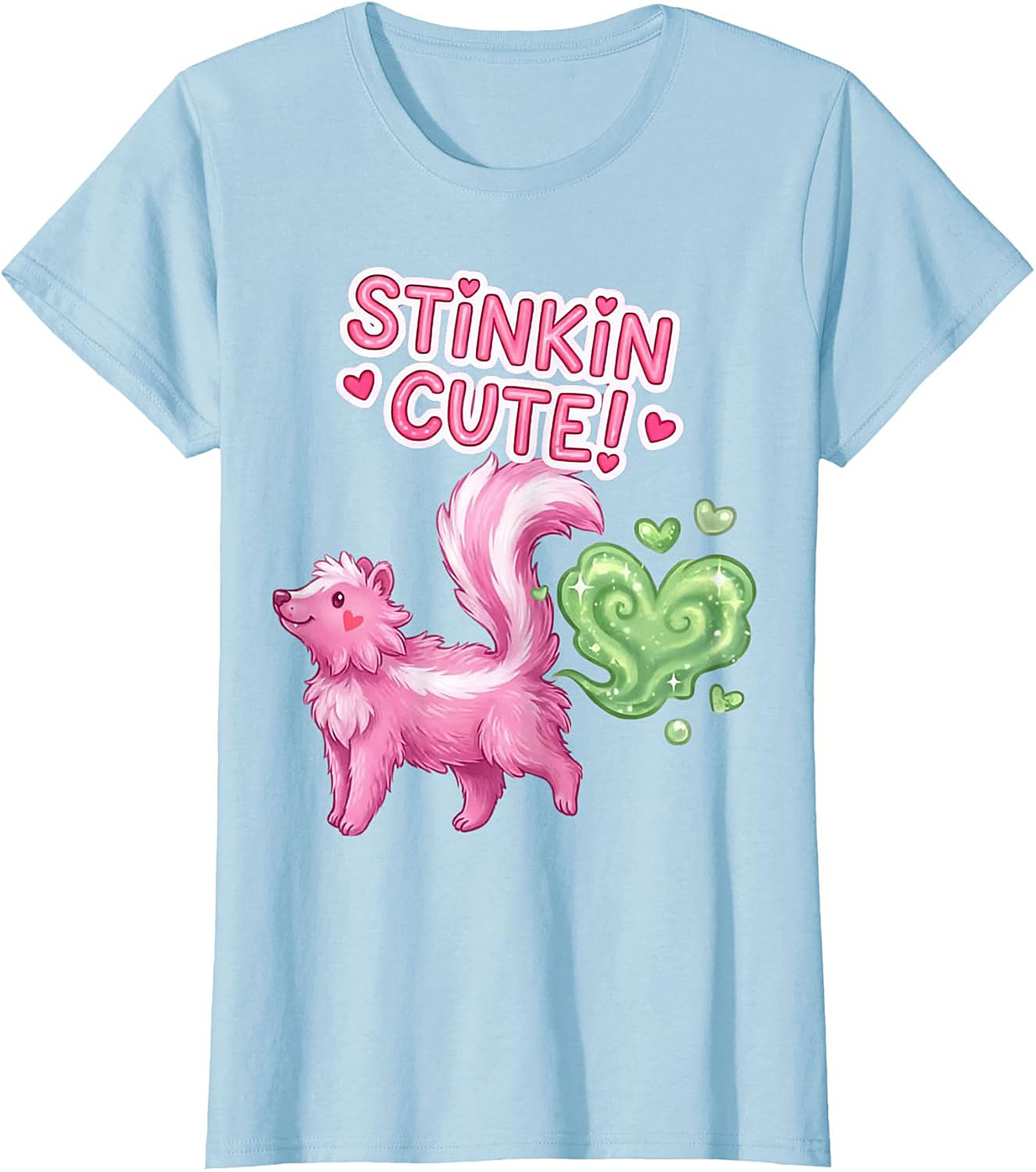 Stinkin' Cute Skunk T-shirt Funny Graphic Tee & Gift