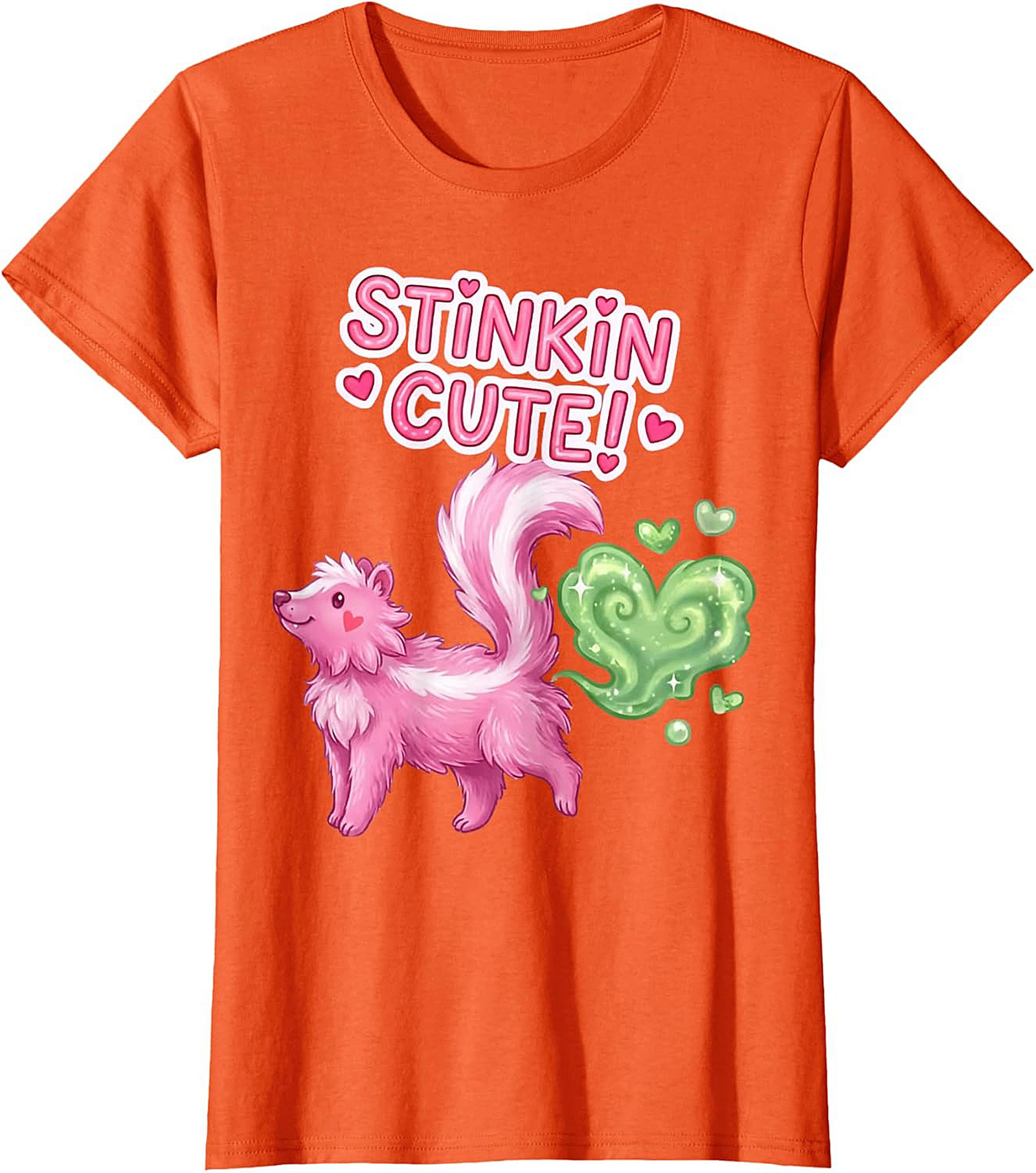 Stinkin' Cute Skunk T-shirt Funny Graphic Tee & Gift