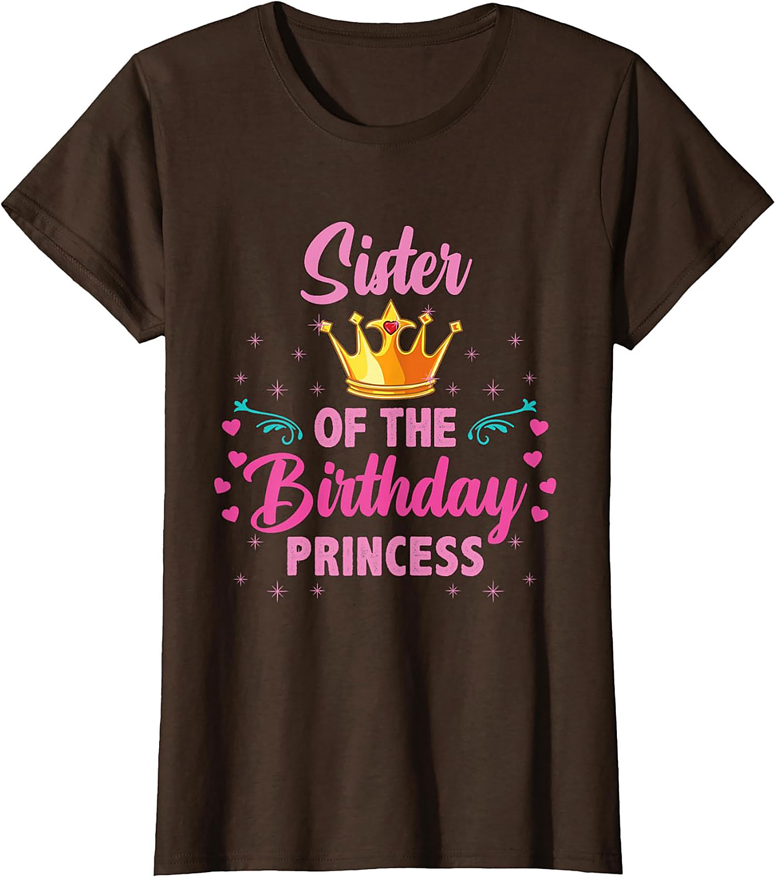 Sister of the Birthday Princess T-shirt | Funny Graphic Tee