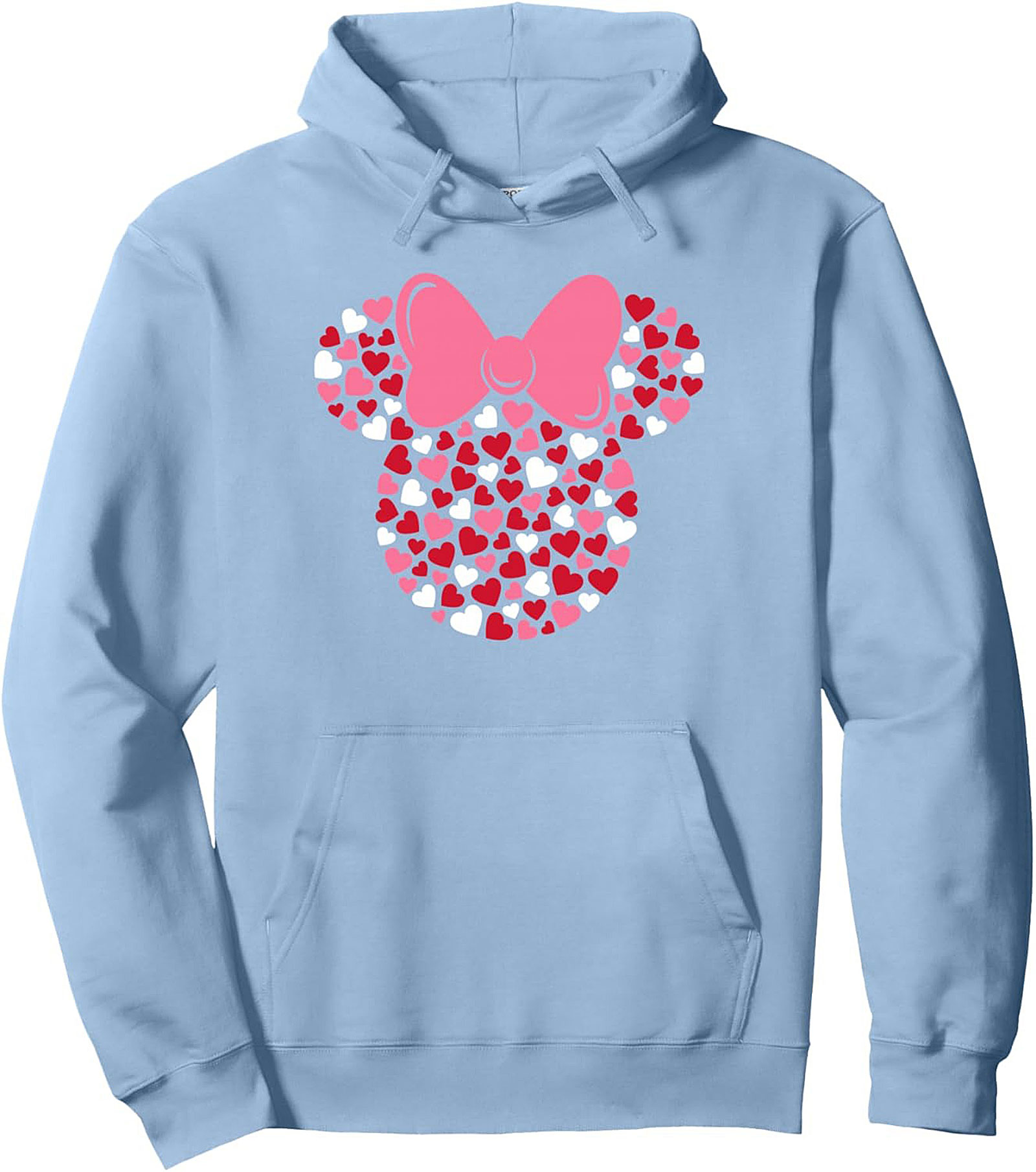 Mickey Minnie Couple Pullover Hoodie I Love Us Gift