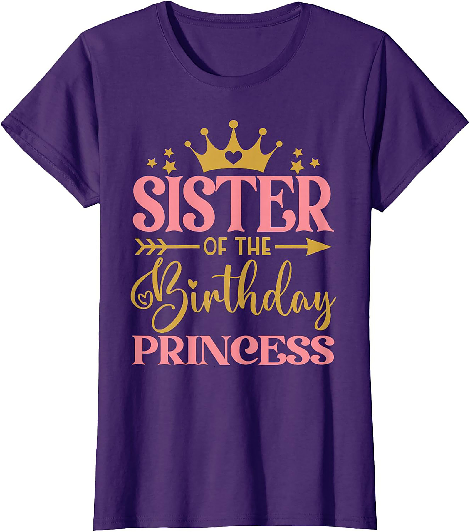 Sister of the Birthday Princess T-Shirt | Funny Family Tee