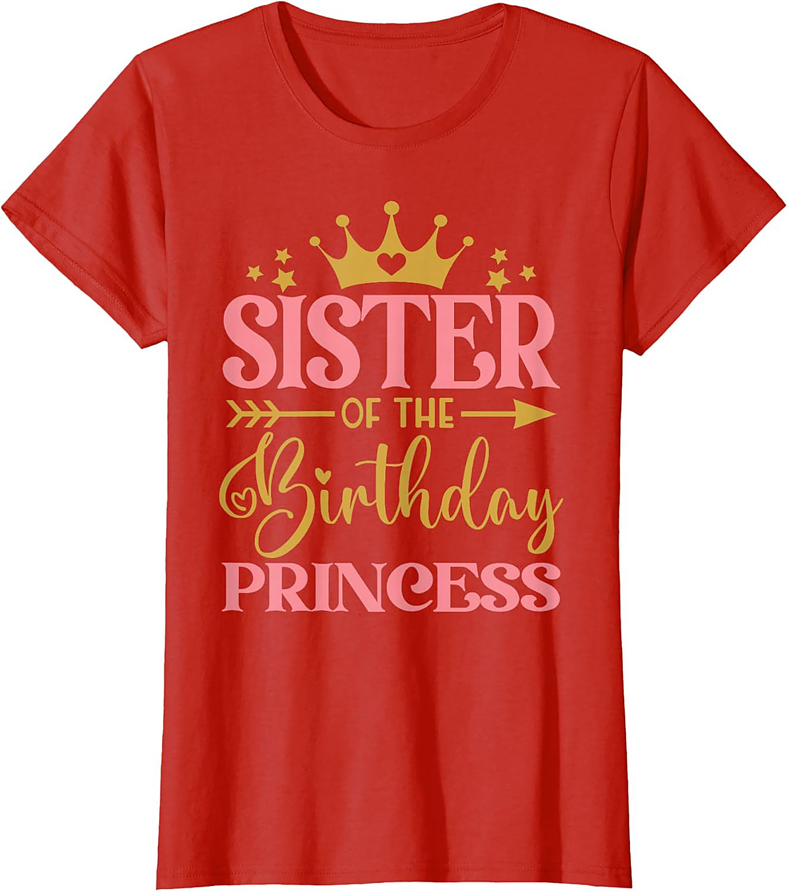 Sister of the Birthday Princess T-Shirt | Funny Family Tee