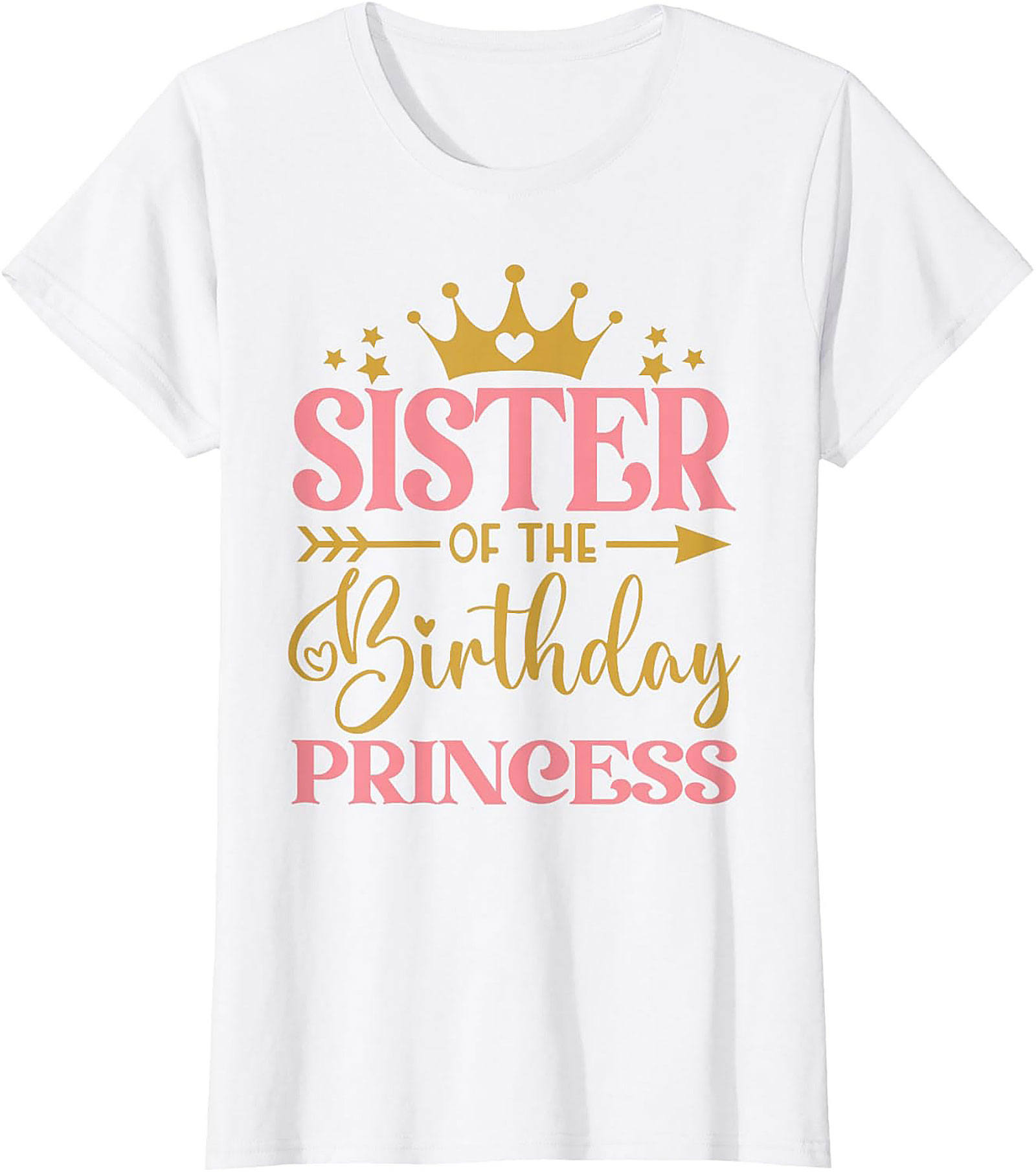 Sister of the Birthday Princess T-Shirt | Funny Family Tee